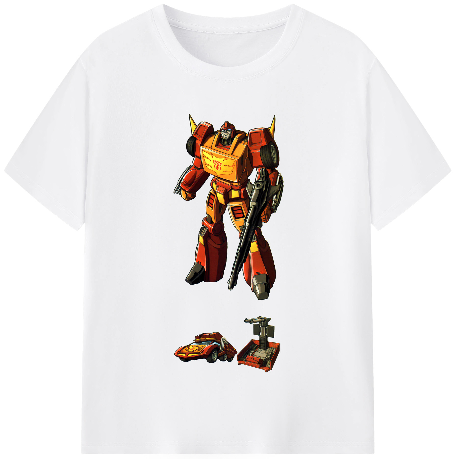 （画像用）  綿100％半袖Tシャツ（フロントプリント）