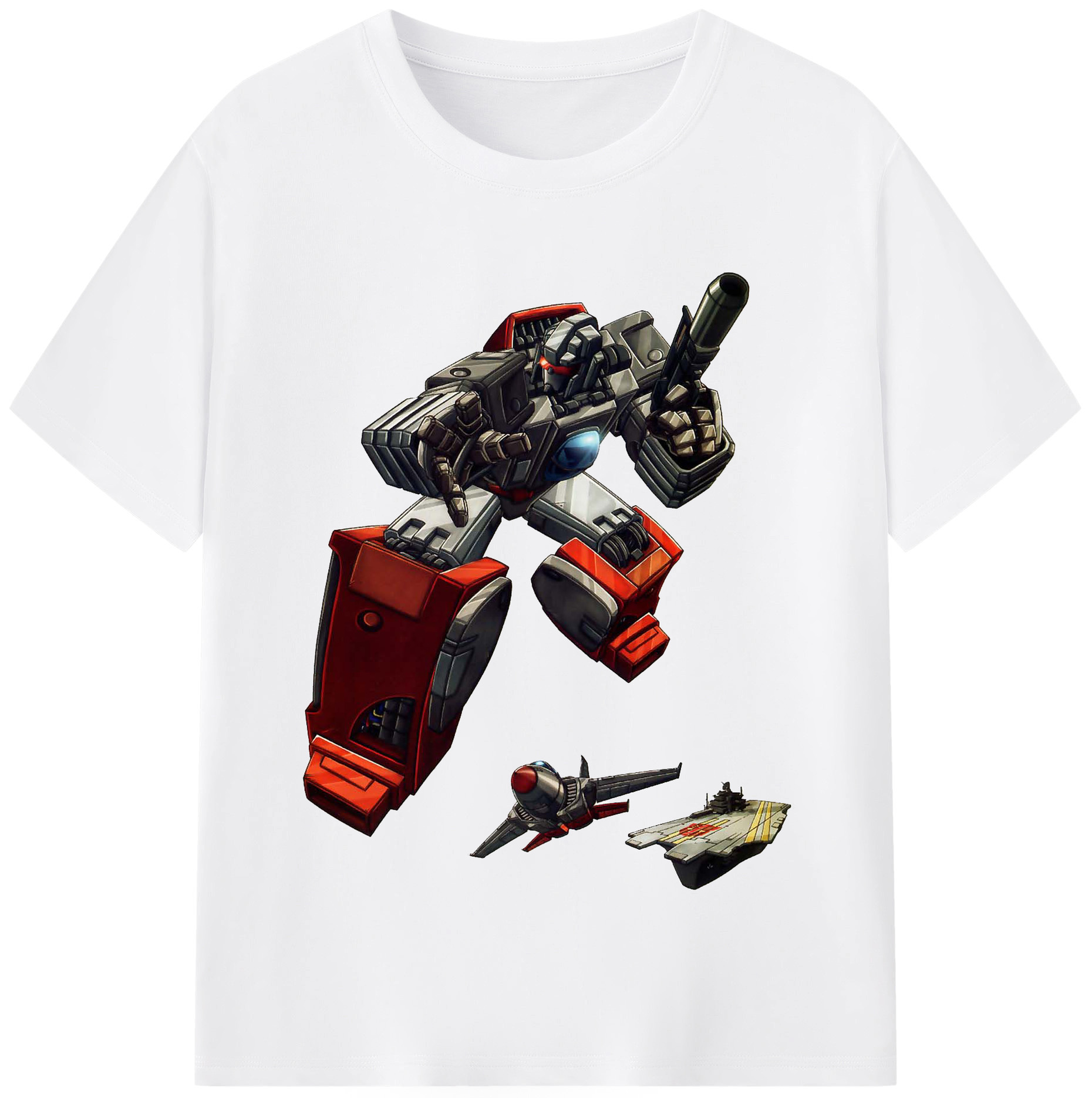 （画像用）  綿100％半袖Tシャツ（フロントプリント）