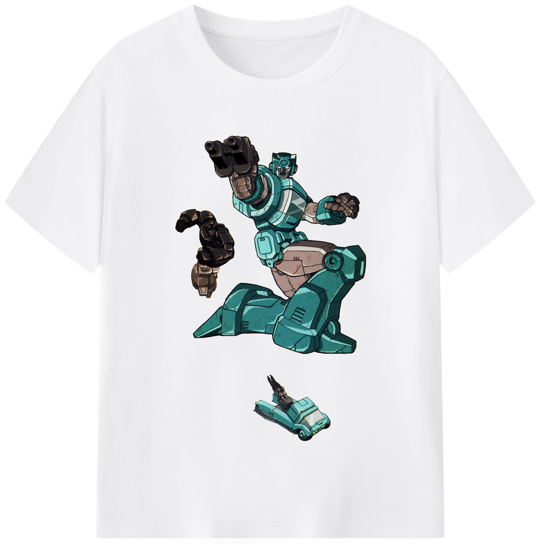 （画像用）  綿100％半袖Tシャツ（フロントプリント）