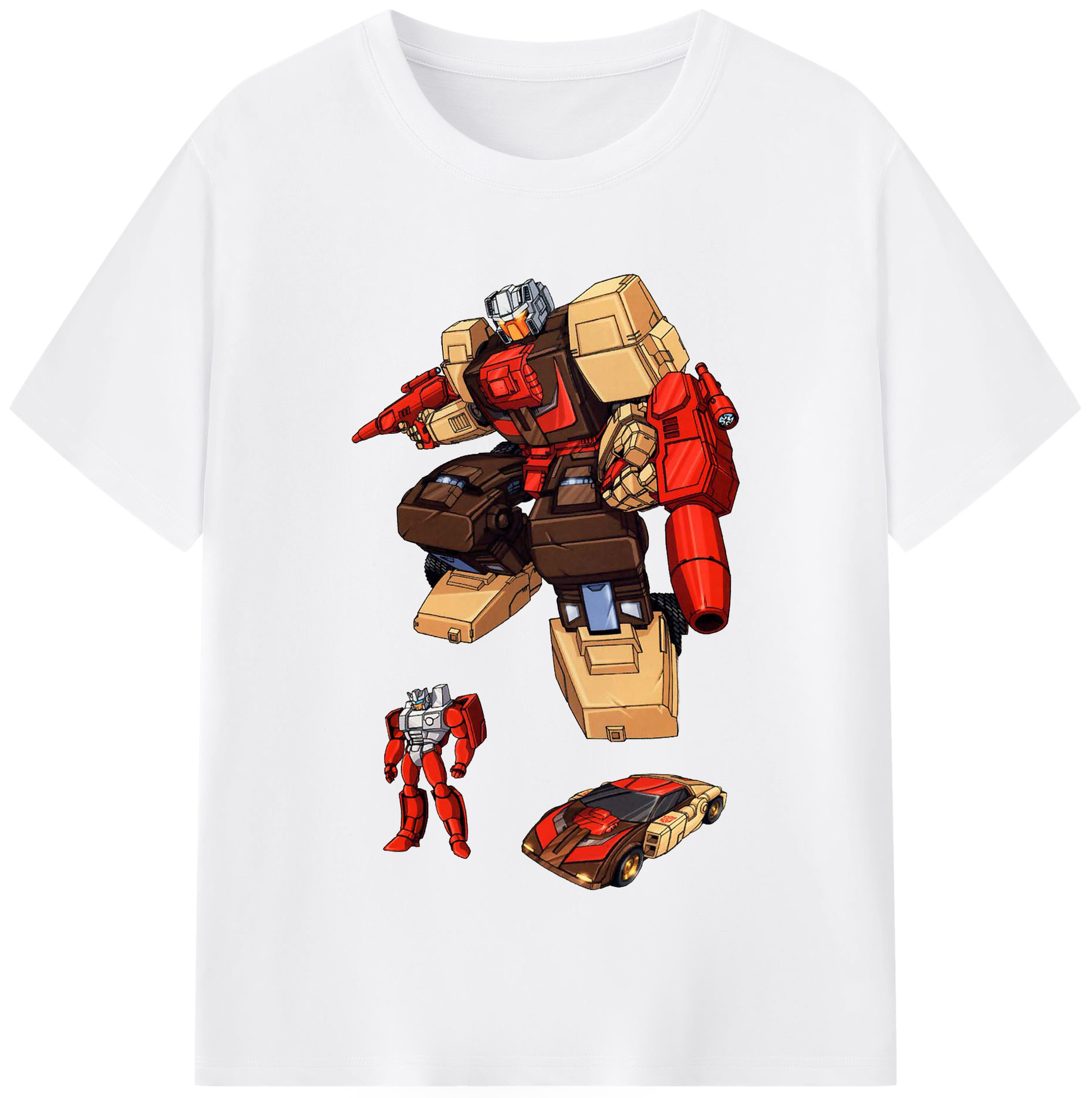 （画像用）  綿100％半袖Tシャツ（フロントプリント）
