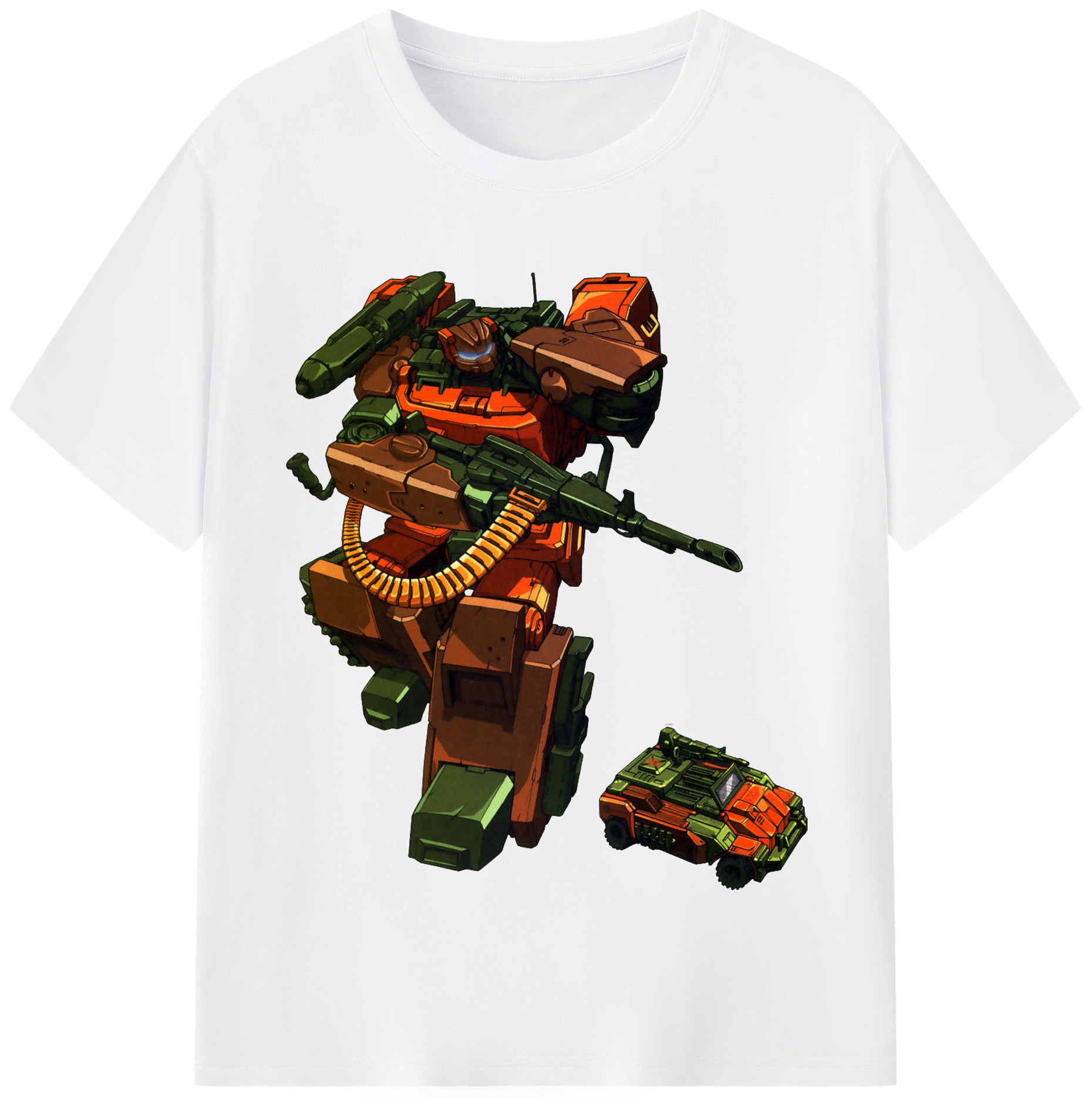 （画像用）  綿100％半袖Tシャツ（フロントプリント）