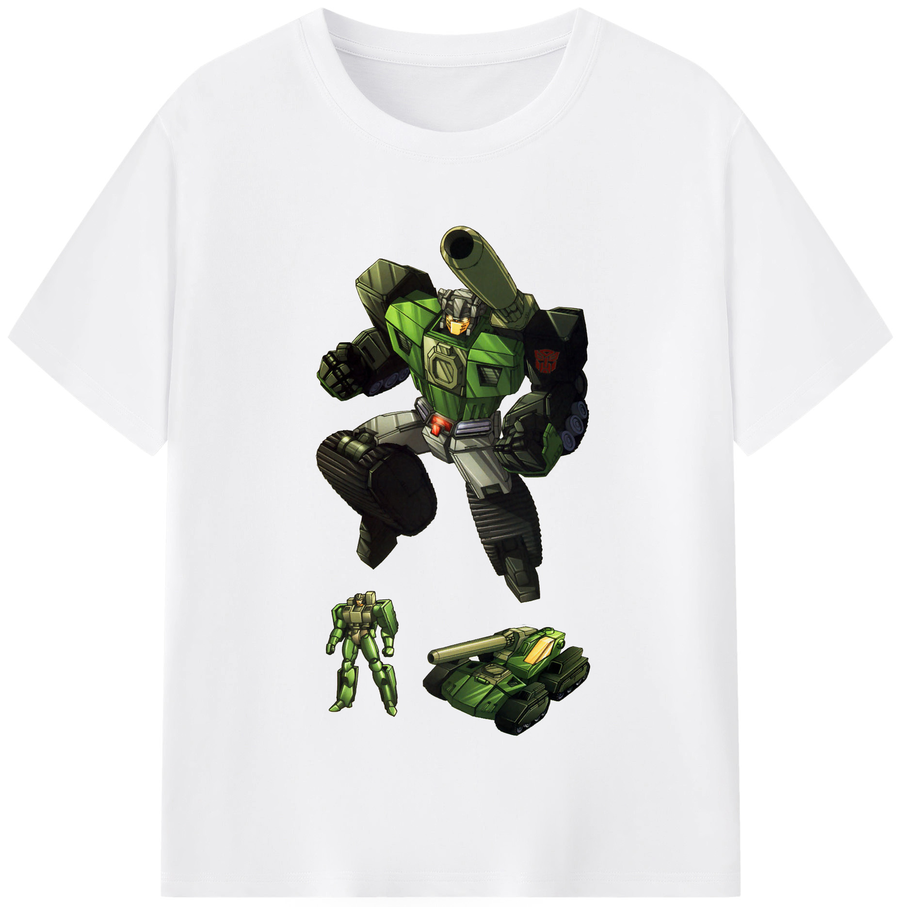 （画像用）  綿100％半袖Tシャツ（フロントプリント）