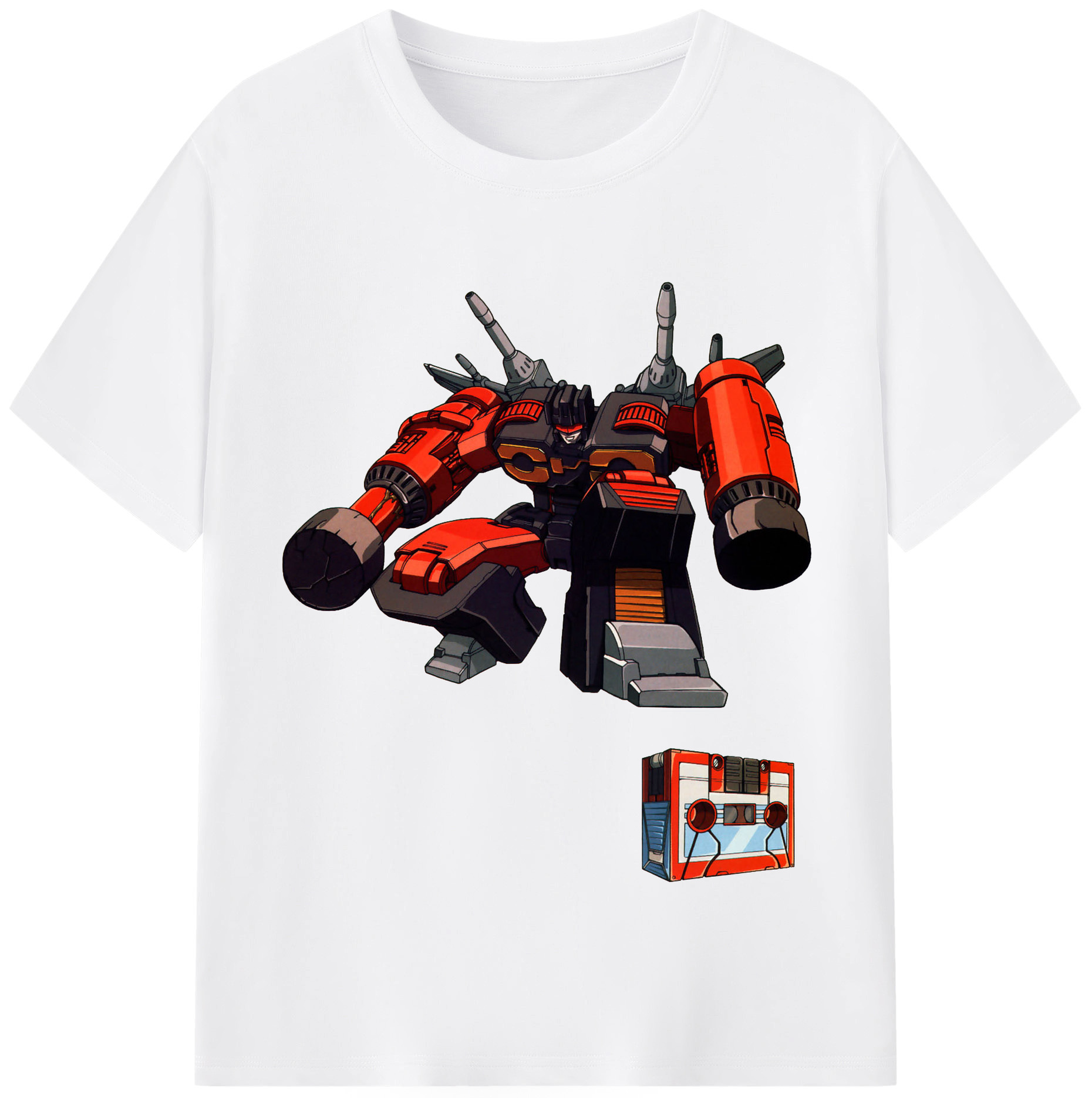 （画像用）  綿100％半袖Tシャツ（フロントプリント）