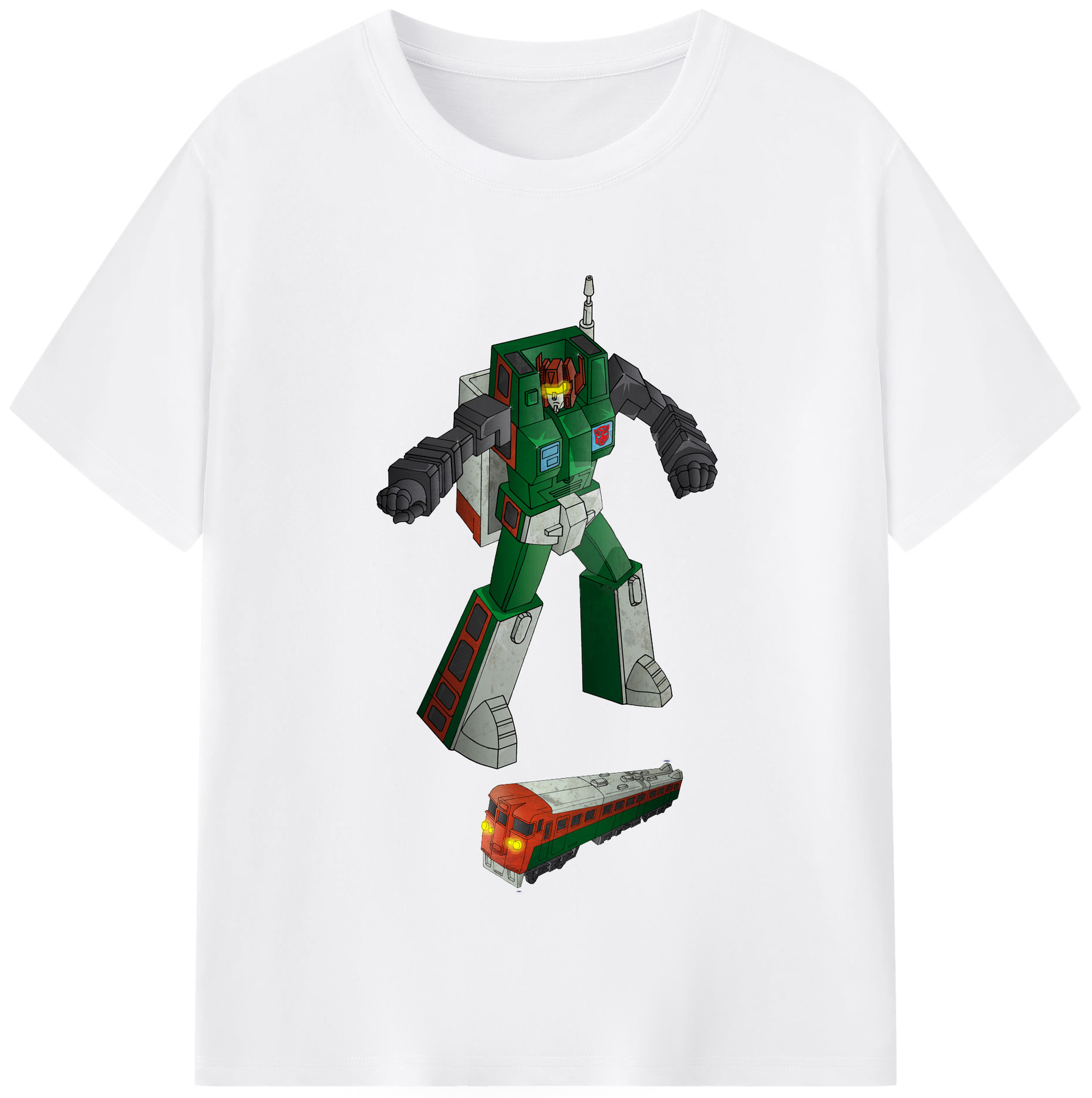 （画像用）  綿100％半袖Tシャツ（フロントプリント）