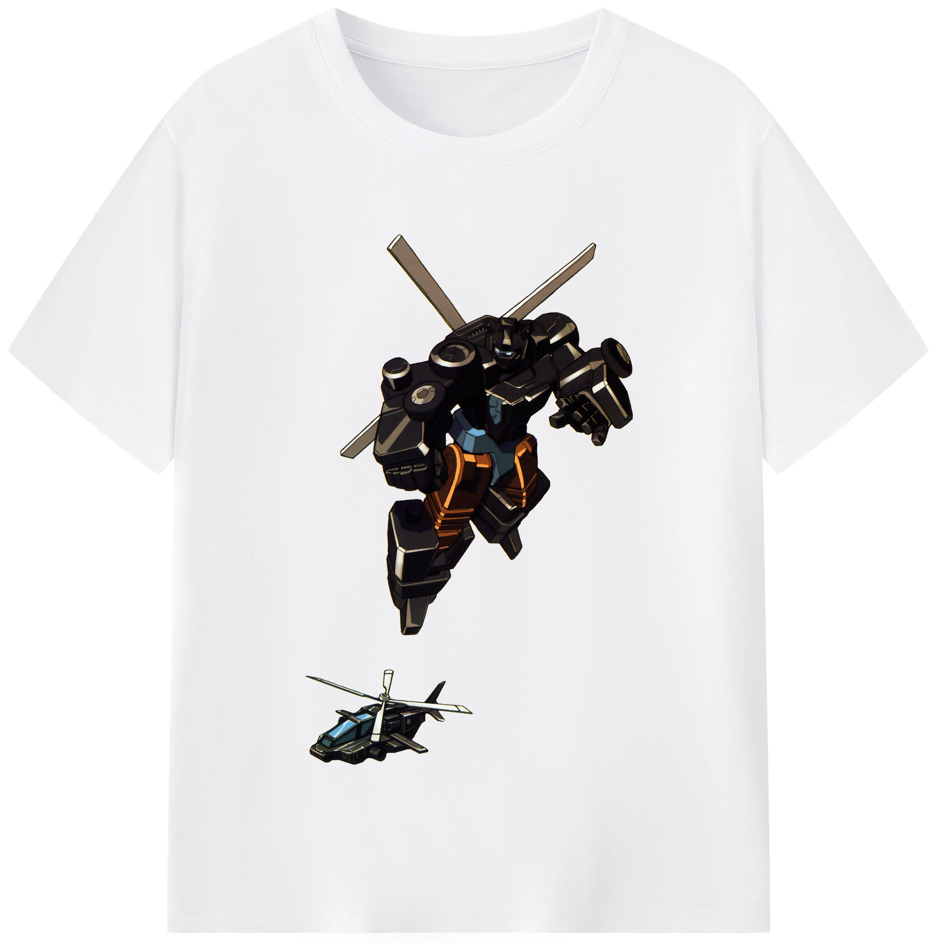 （画像用）  綿100％半袖Tシャツ（フロントプリント）