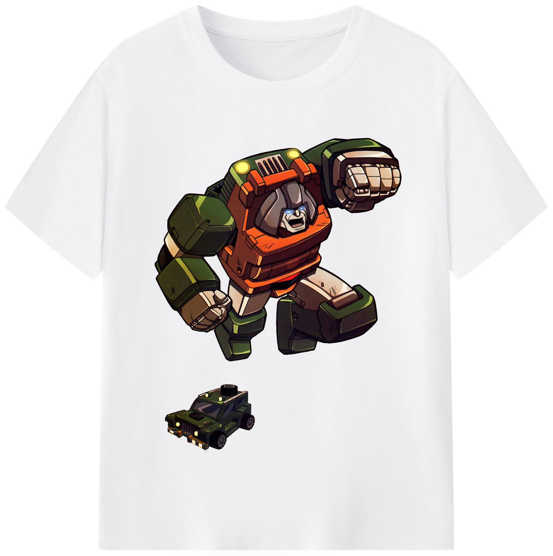 （画像用）  綿100％半袖Tシャツ（フロントプリント）