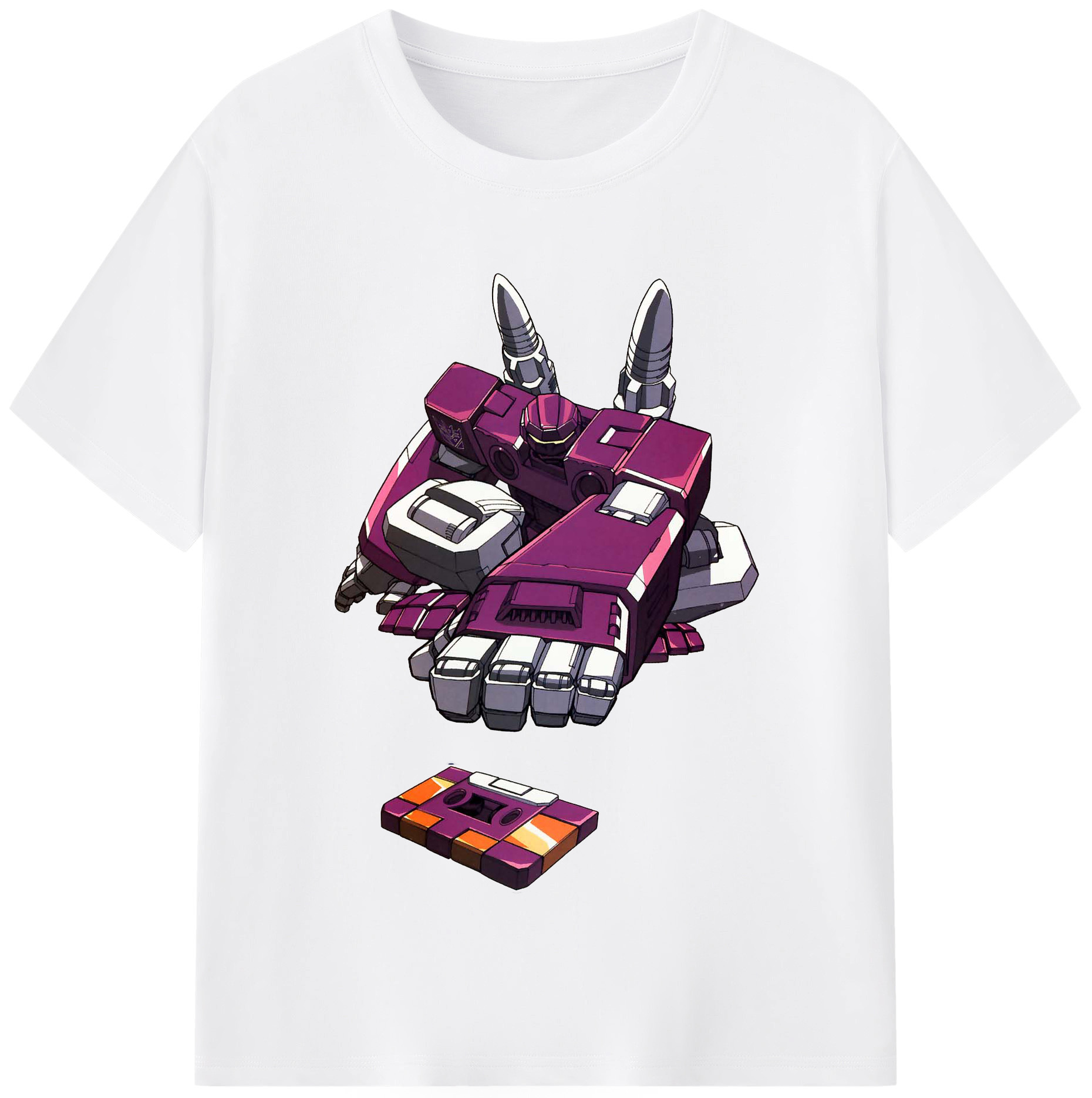 （画像用）  綿100％半袖Tシャツ（フロントプリント）