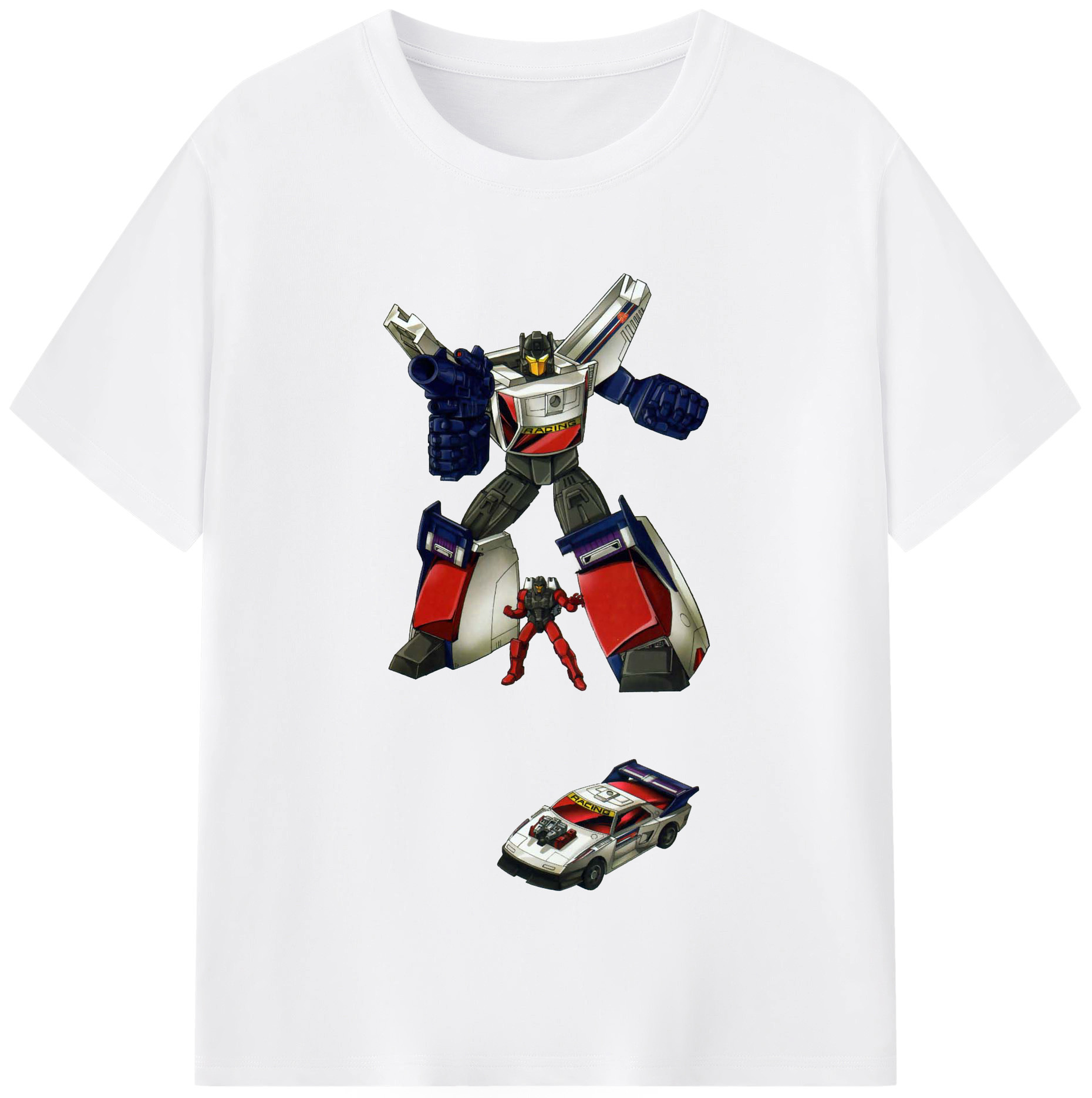 （画像用）  綿100％半袖Tシャツ（フロントプリント）