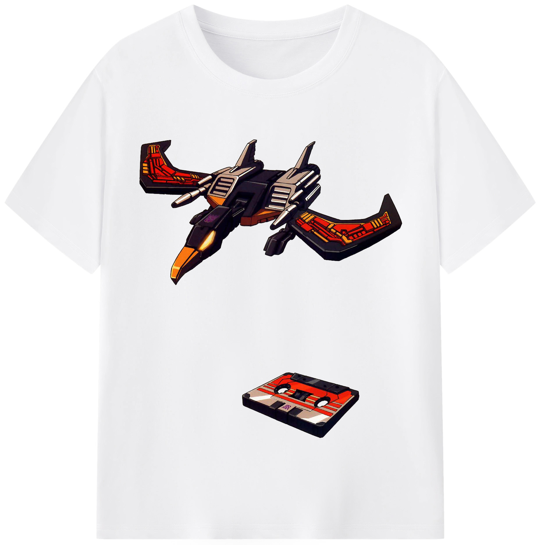 （画像用）  綿100％半袖Tシャツ（フロントプリント）
