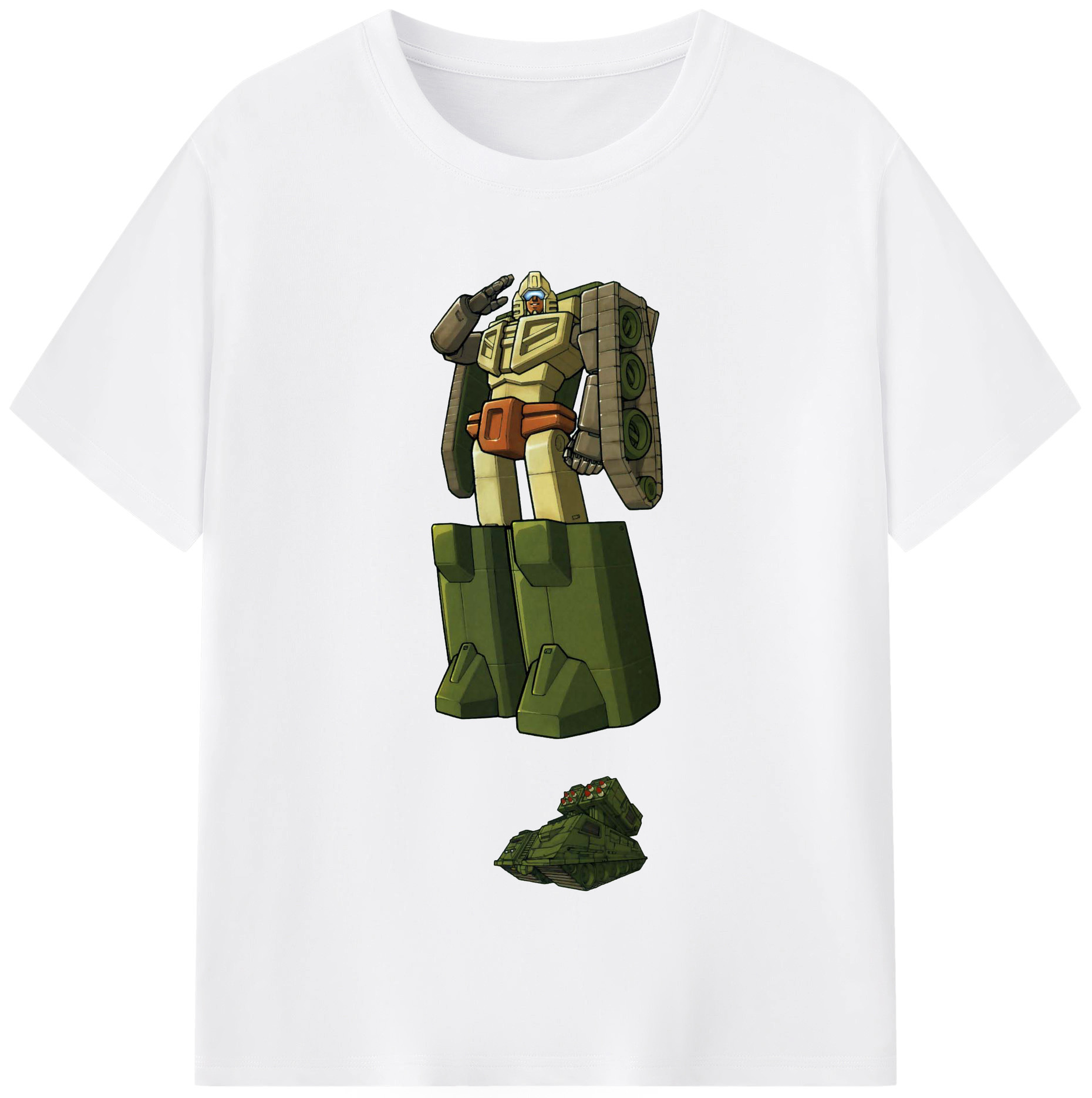 （画像用）  綿100％半袖Tシャツ（フロントプリント）