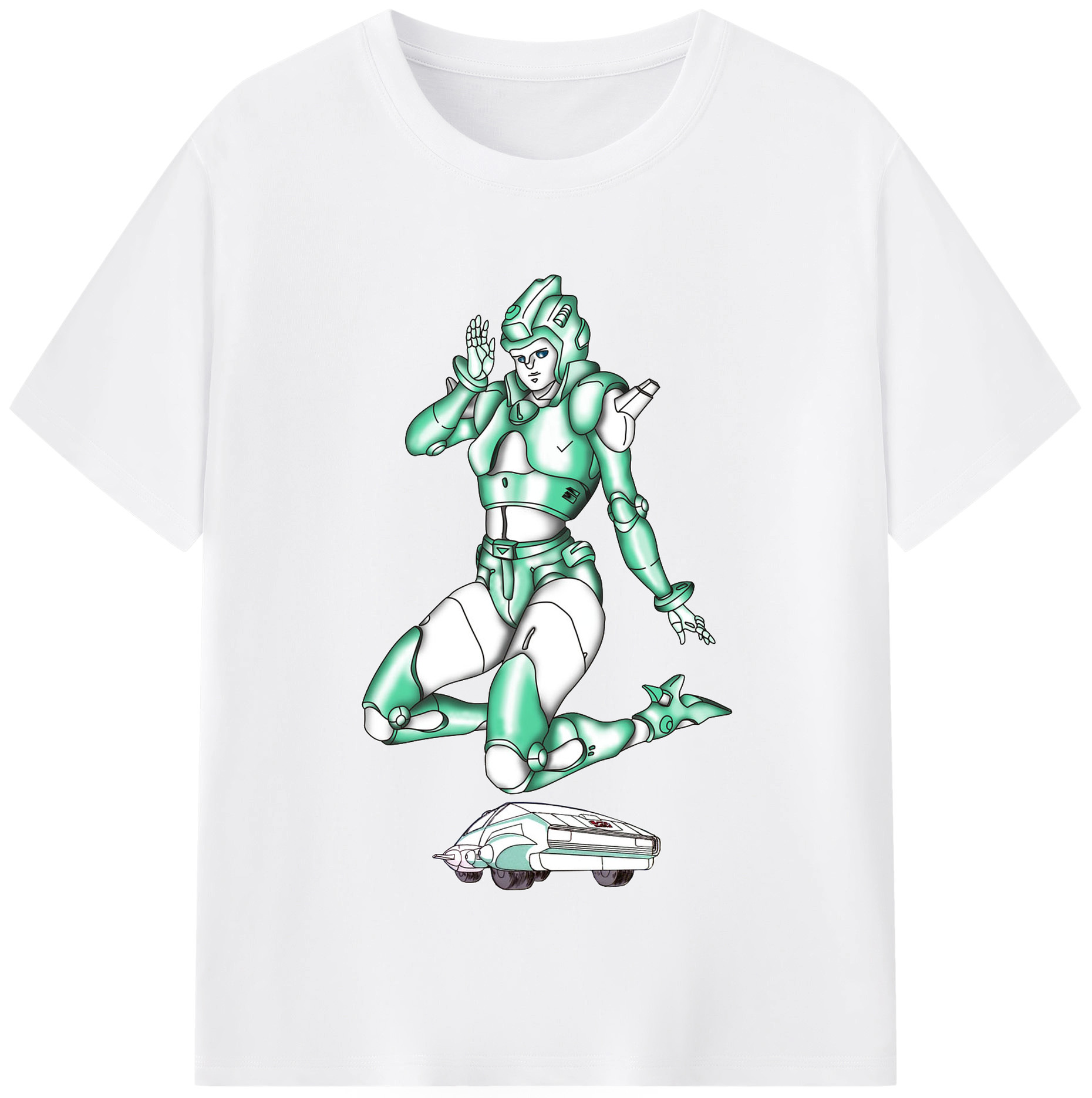 （画像用）  綿100％半袖Tシャツ（フロントプリント）