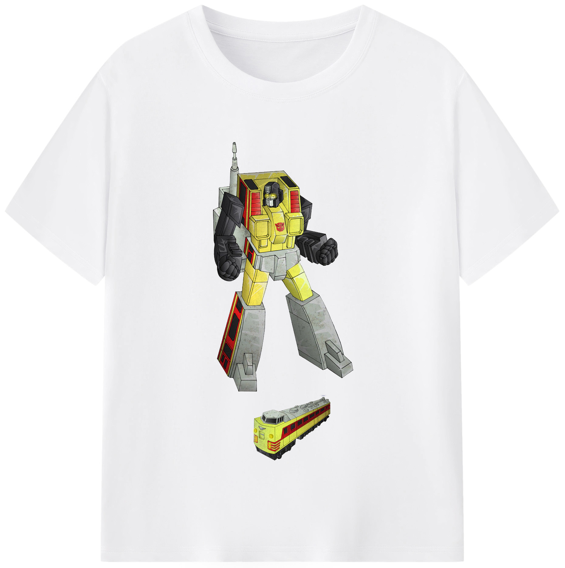（画像用）  綿100％半袖Tシャツ（フロントプリント）