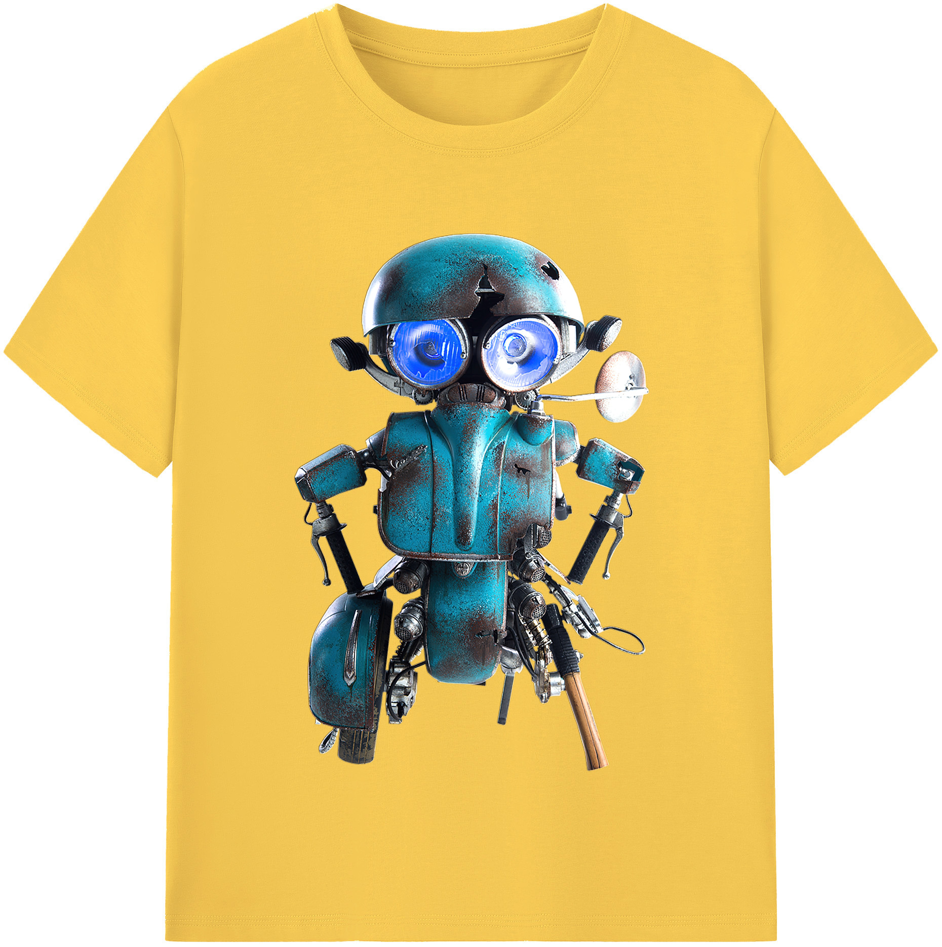 （画像用）  綿100％半袖Tシャツ（フロントプリント）