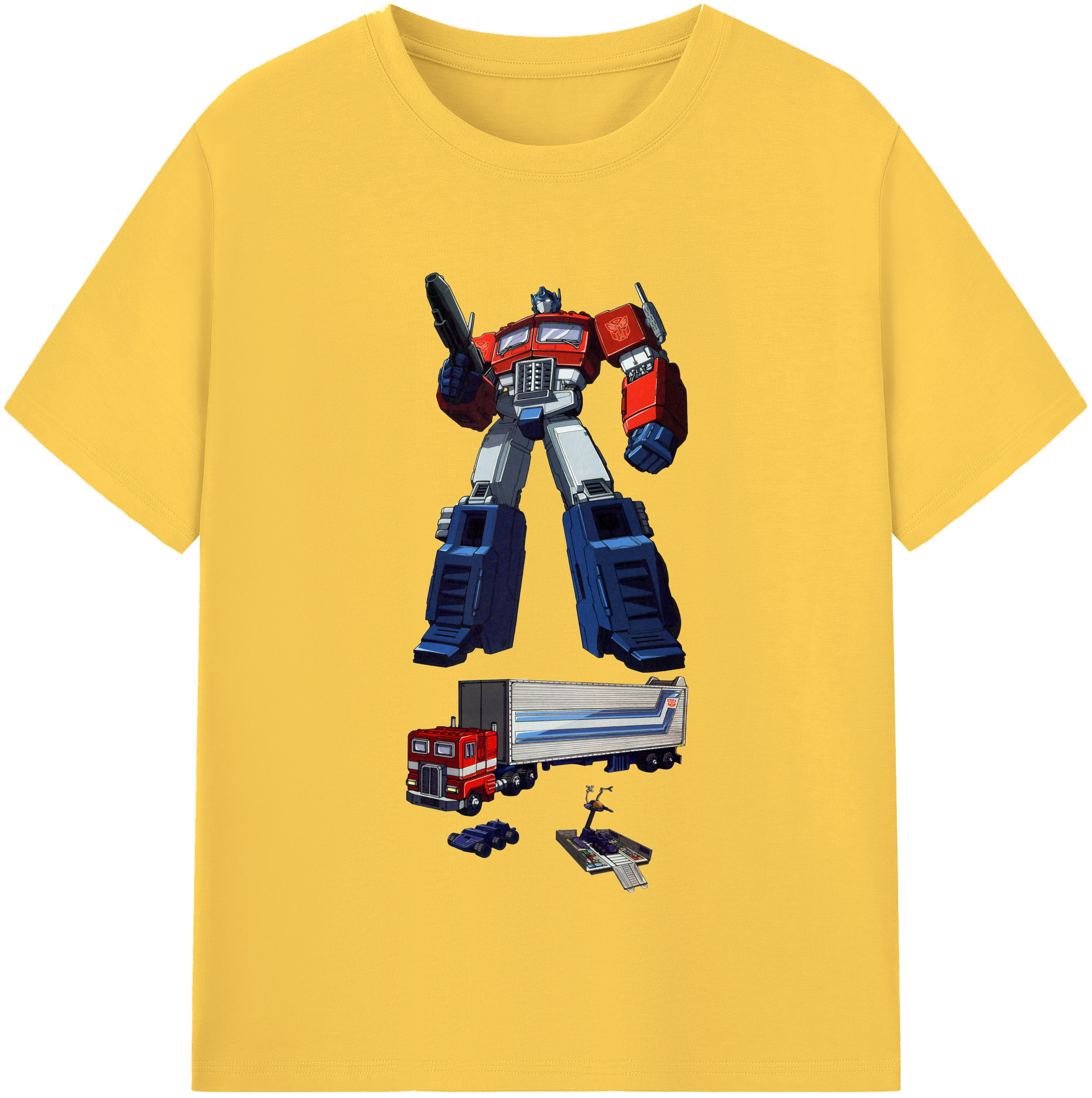 （画像用）  綿100％半袖Tシャツ（フロントプリント）