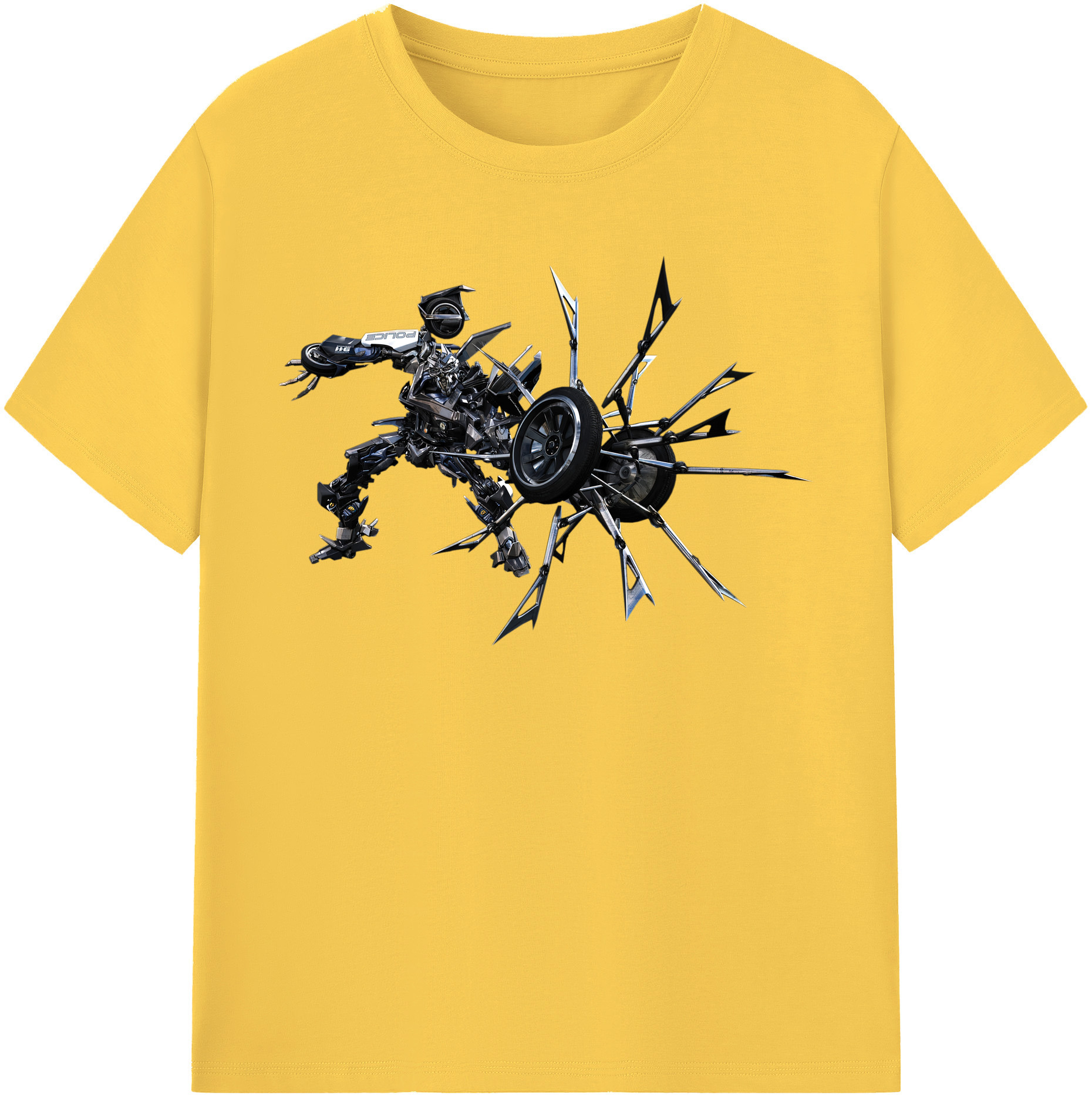 （画像用）  綿100％半袖Tシャツ（フロントプリント）