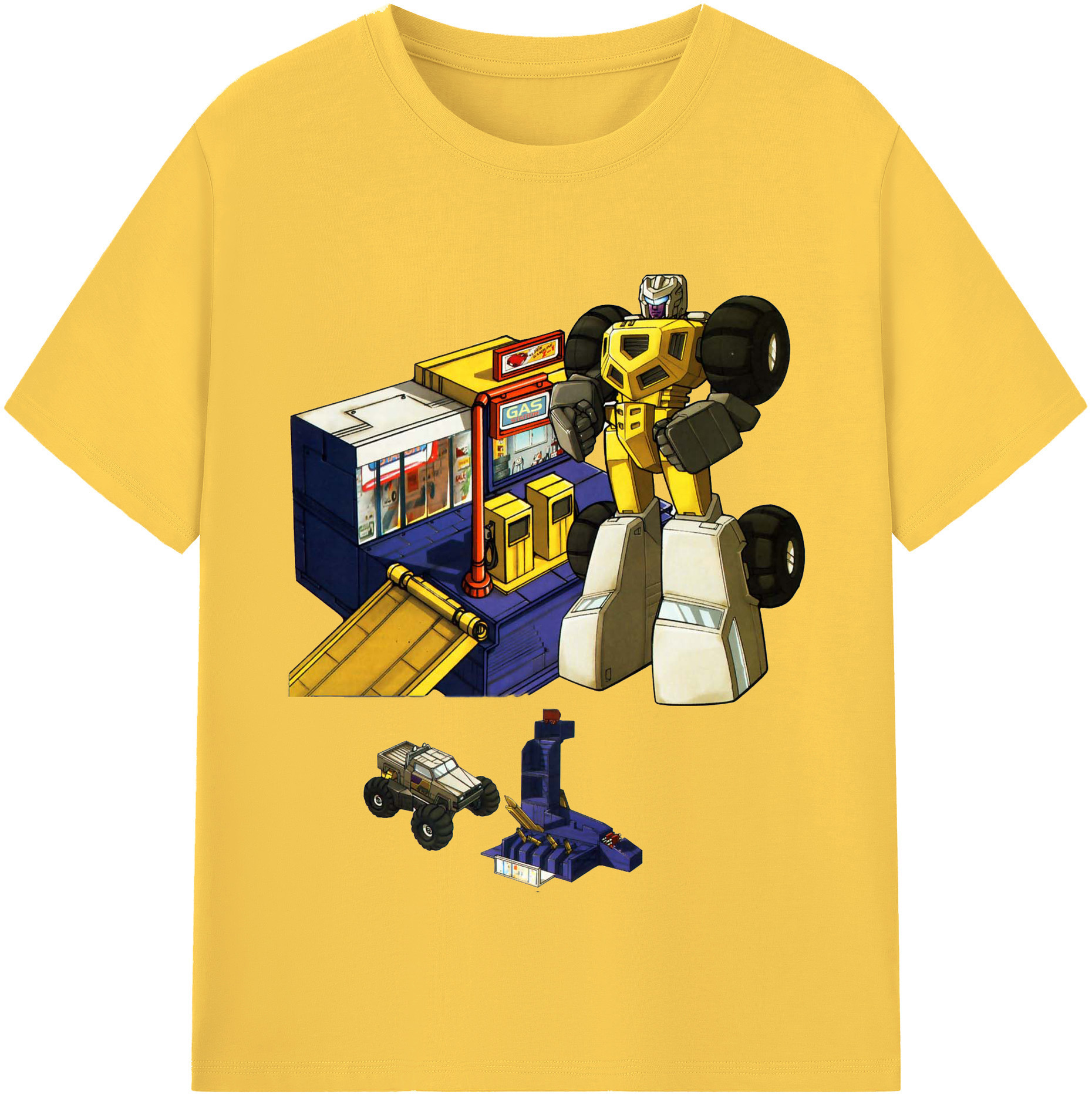 （画像用）  綿100％半袖Tシャツ（フロントプリント）