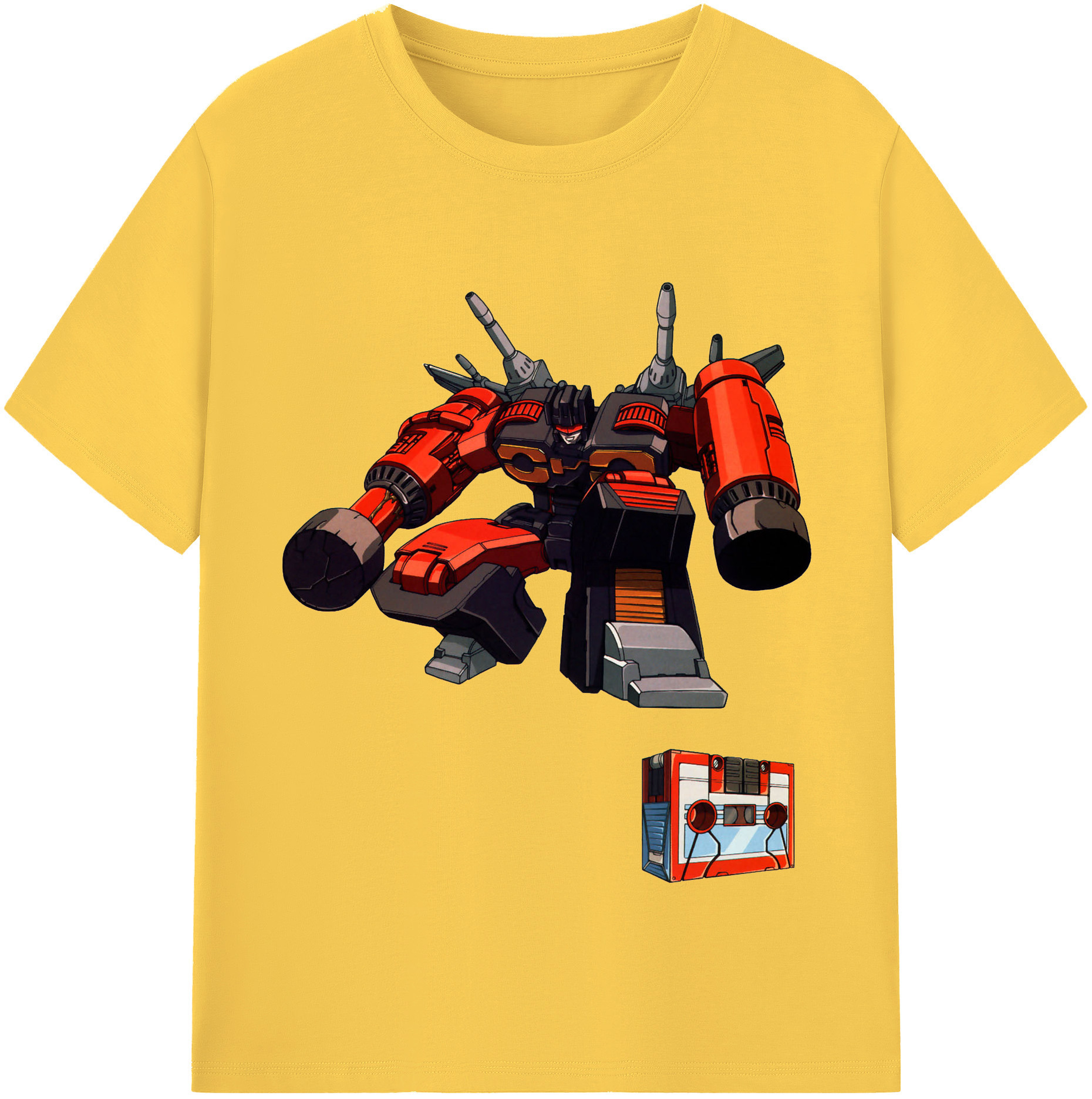 （画像用）  綿100％半袖Tシャツ（フロントプリント）