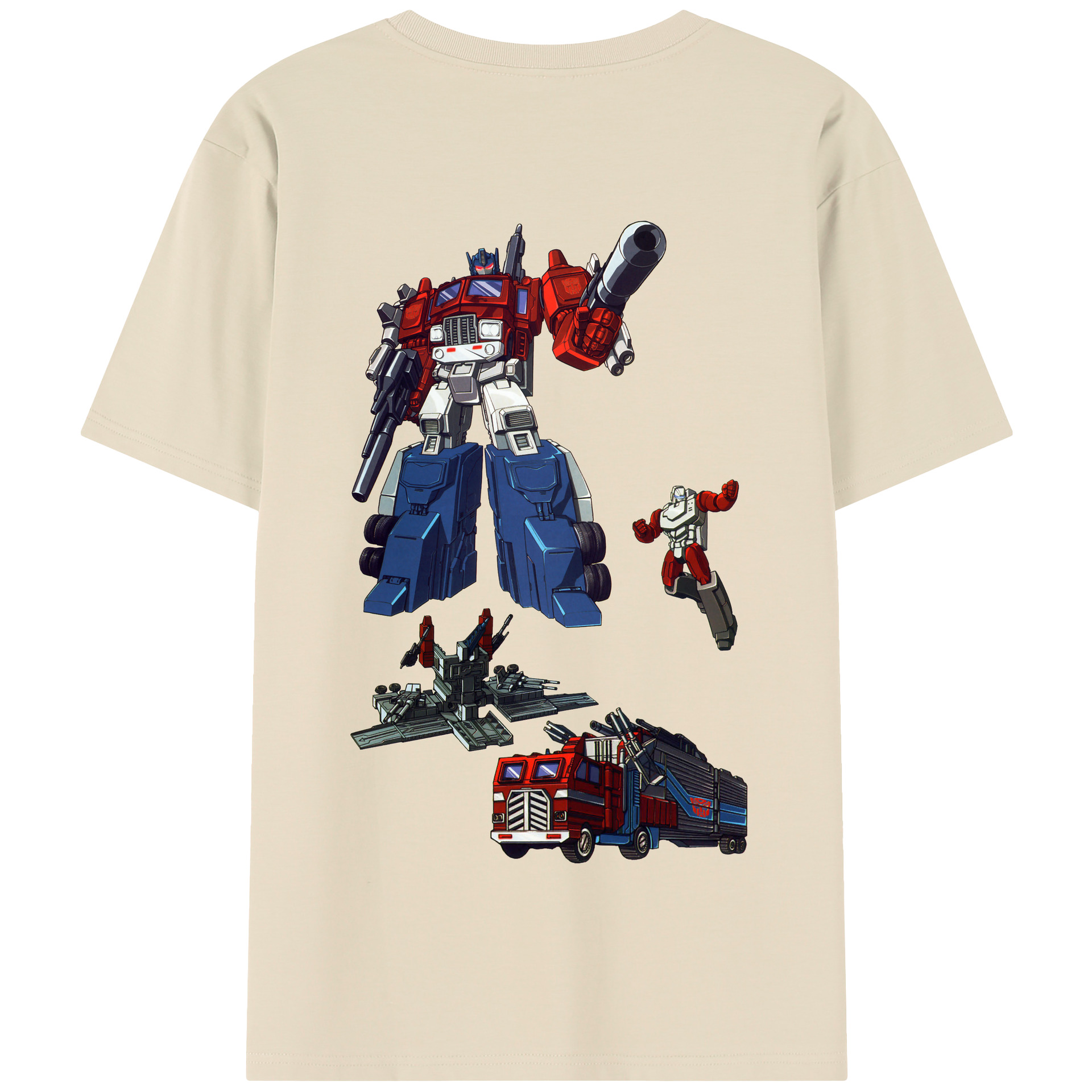 （画像用）  綿100％半袖Tシャツ（背面プリント）