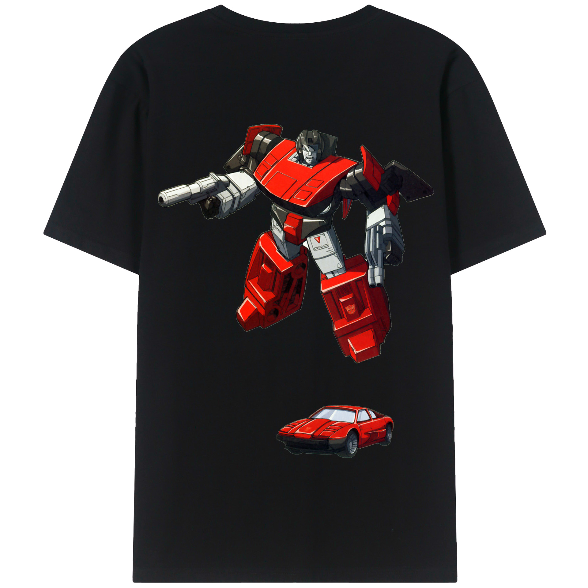 （画像用）  綿100％半袖Tシャツ（背面プリント）