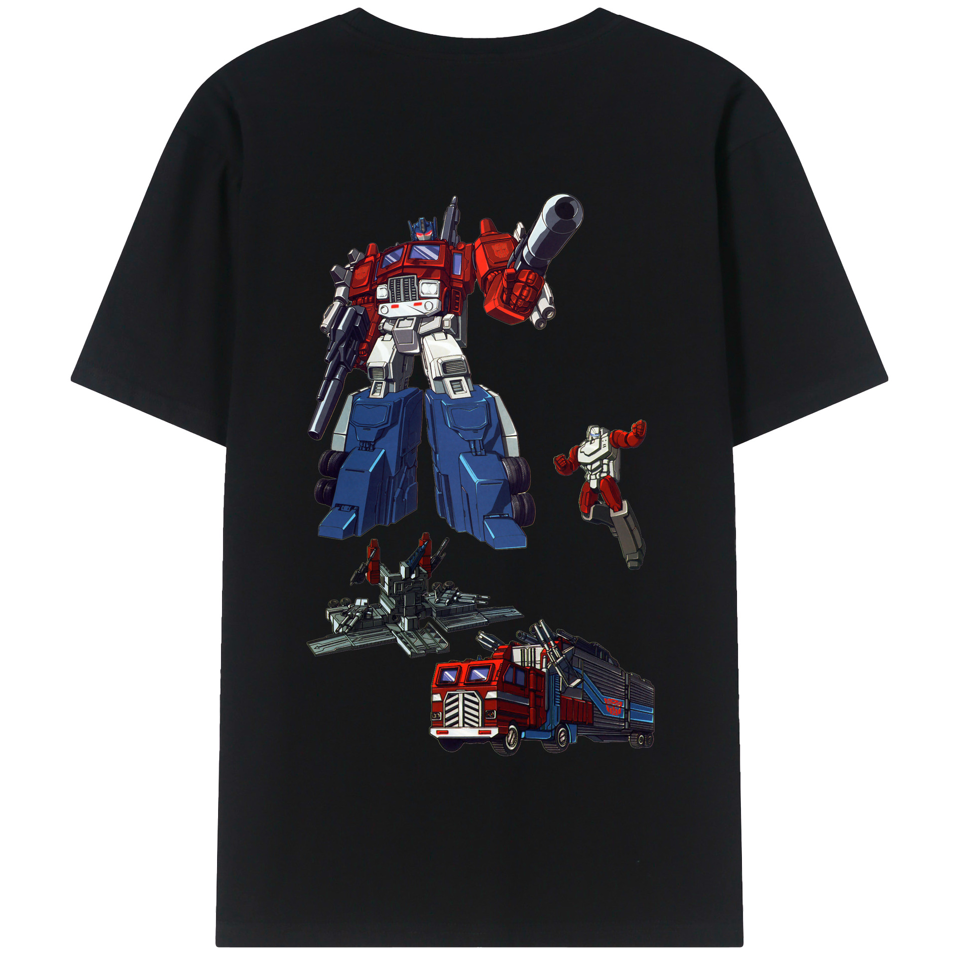 （画像用）  綿100％半袖Tシャツ（背面プリント）