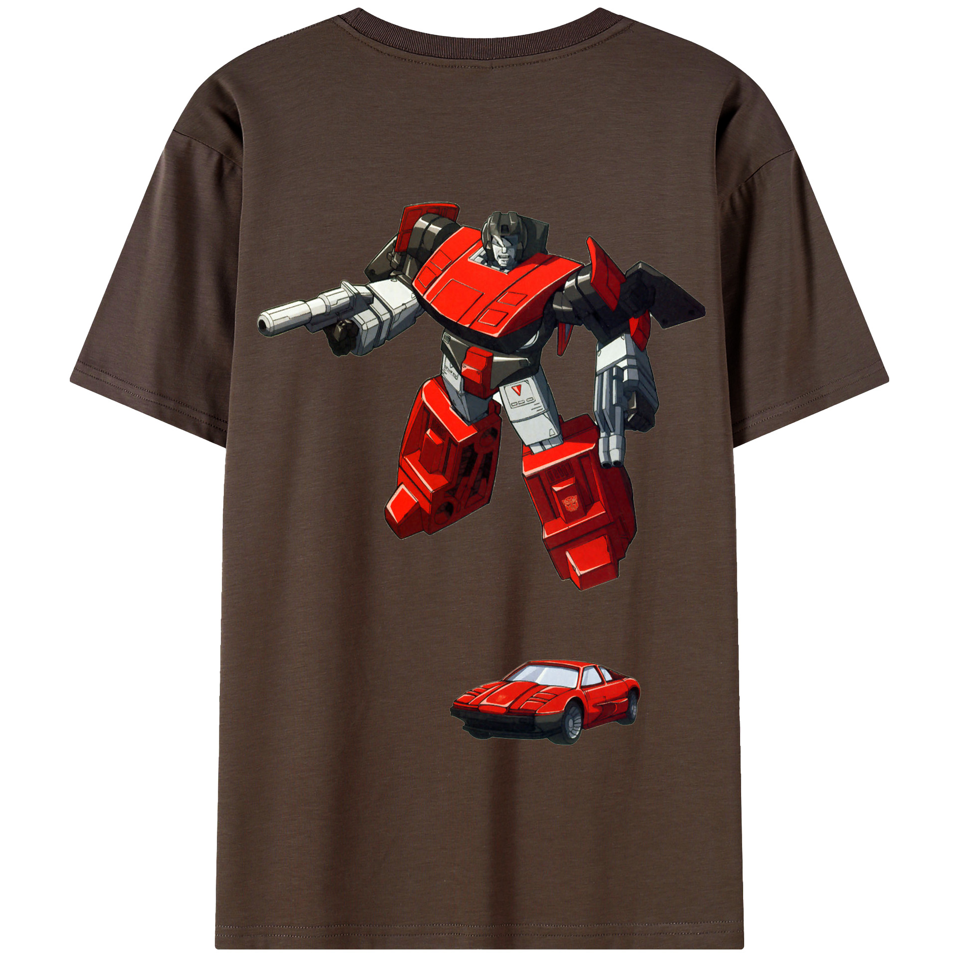 （画像用）  綿100％半袖Tシャツ（背面プリント）