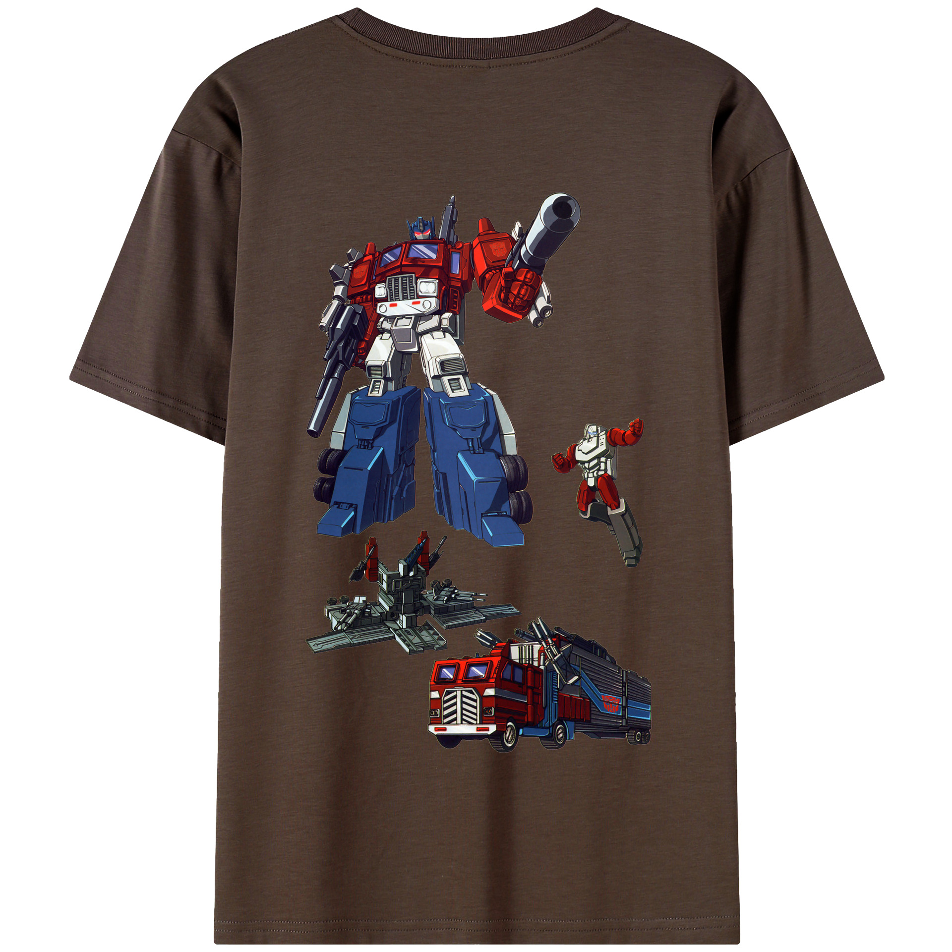 （画像用）  綿100％半袖Tシャツ（背面プリント）