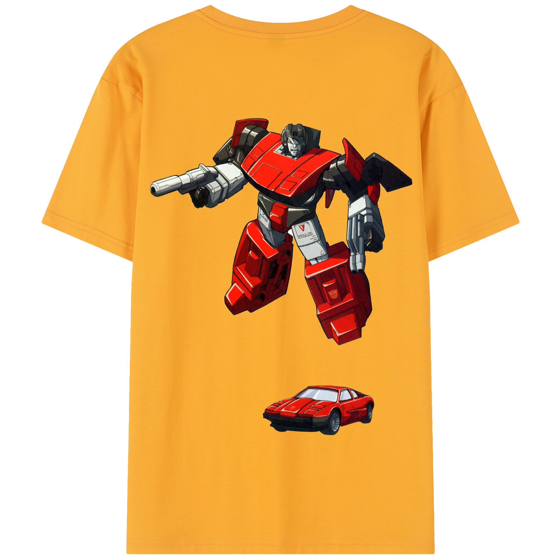 （画像用）  綿100％半袖Tシャツ（背面プリント）