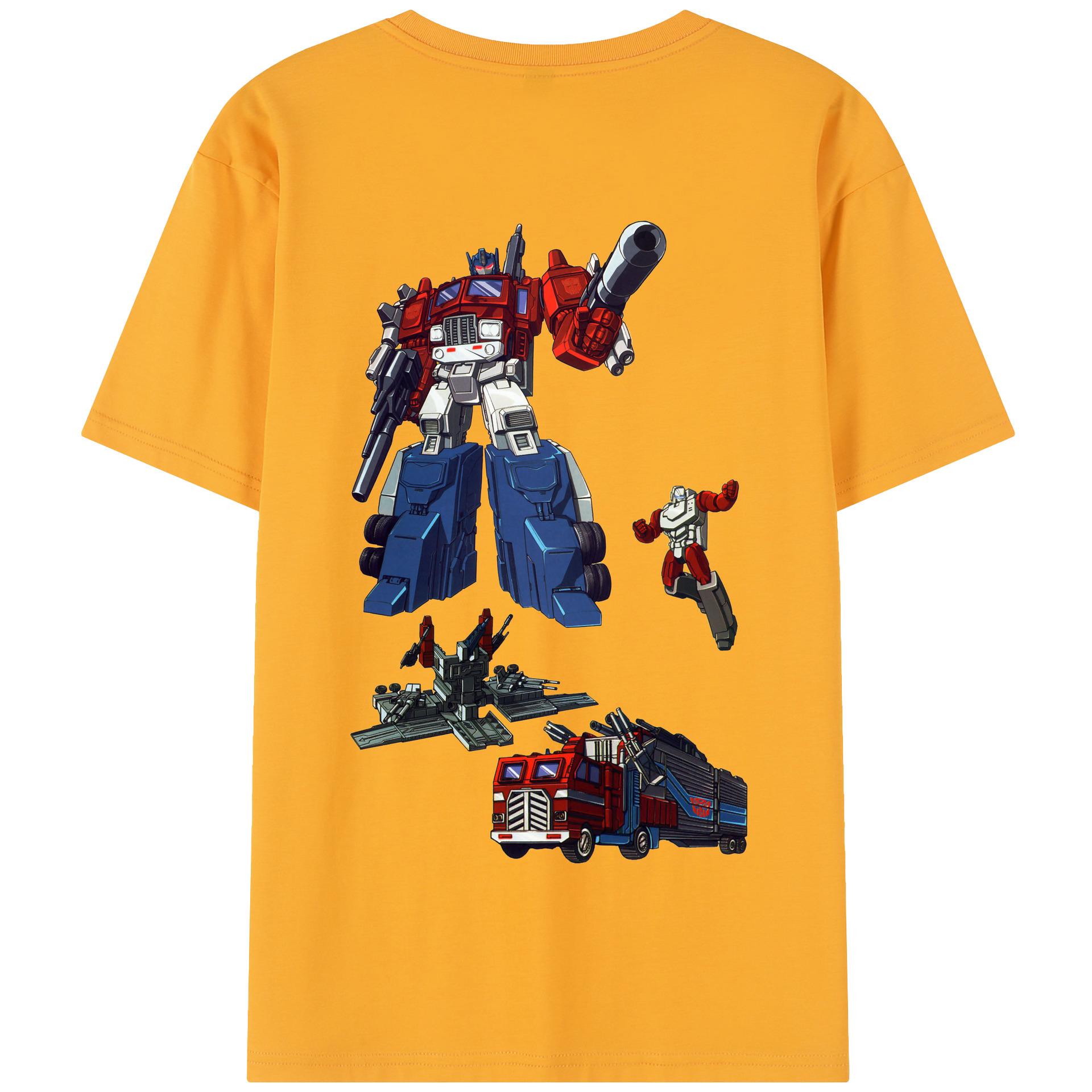 （画像用）  綿100％半袖Tシャツ（背面プリント）