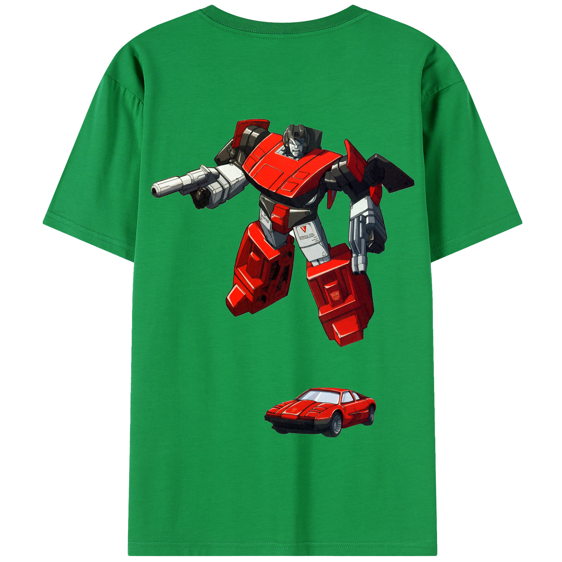 （画像用）  綿100％半袖Tシャツ（背面プリント）