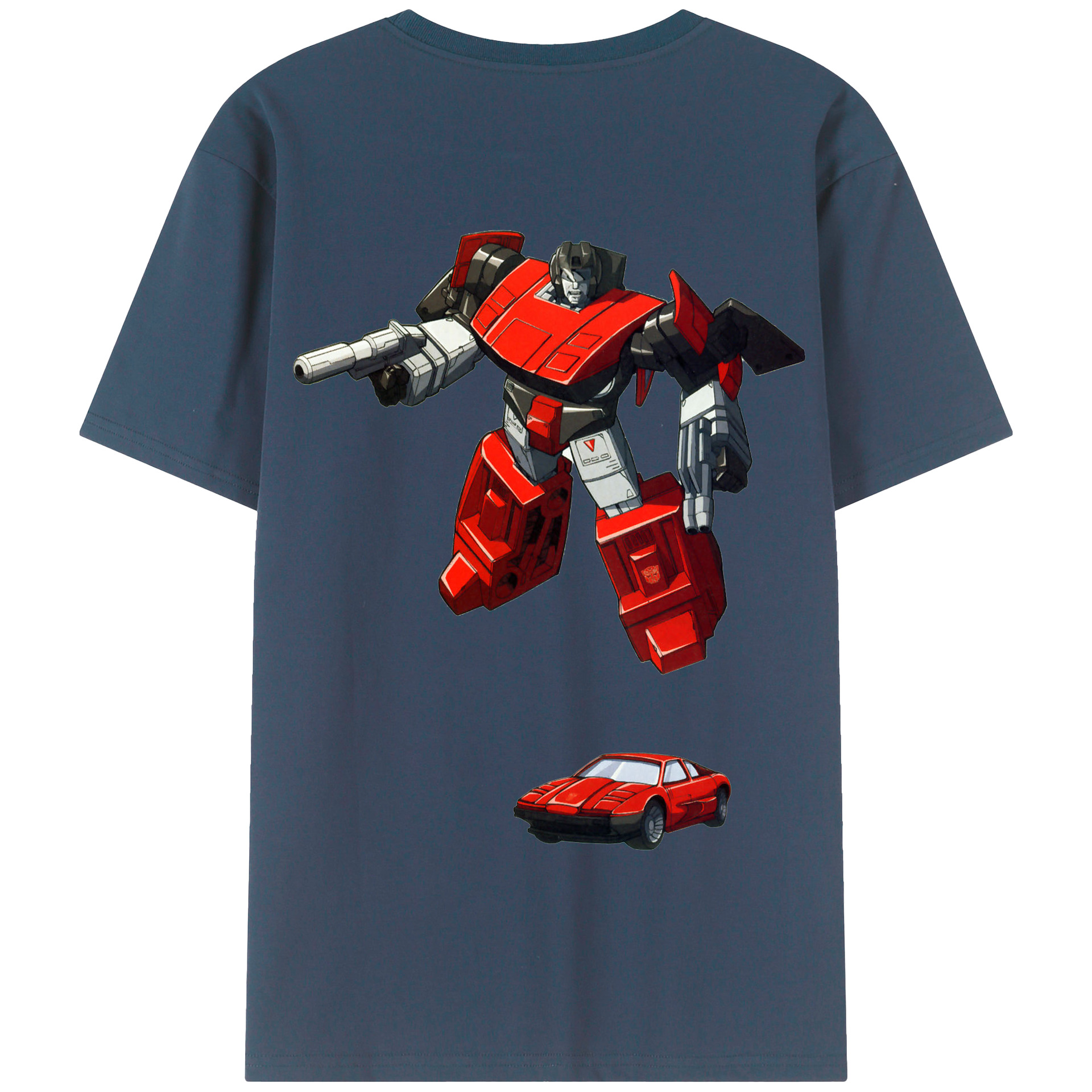（画像用）  綿100％半袖Tシャツ（背面プリント）
