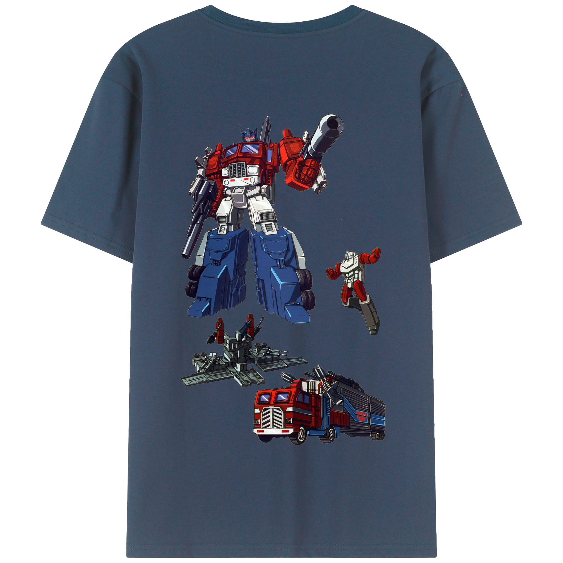 （画像用）  綿100％半袖Tシャツ（背面プリント）