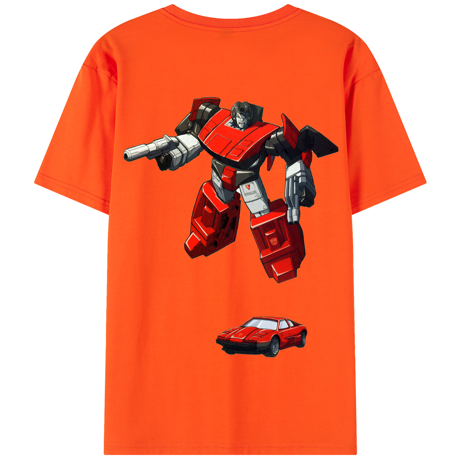（画像用）  綿100％半袖Tシャツ（背面プリント）