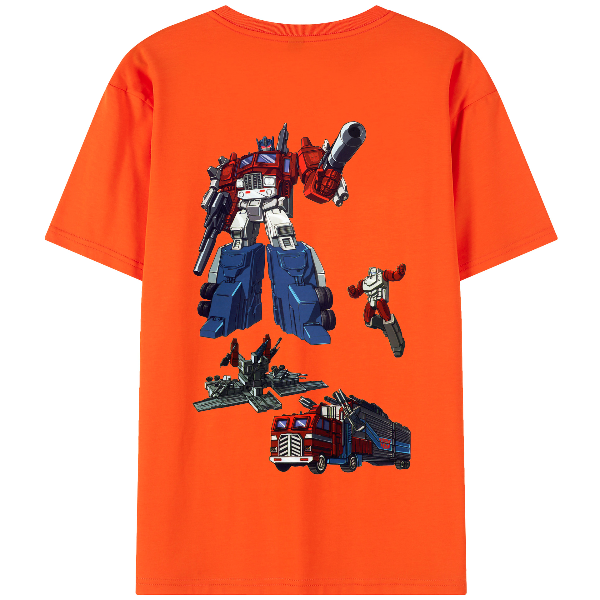 （画像用）  綿100％半袖Tシャツ（背面プリント）