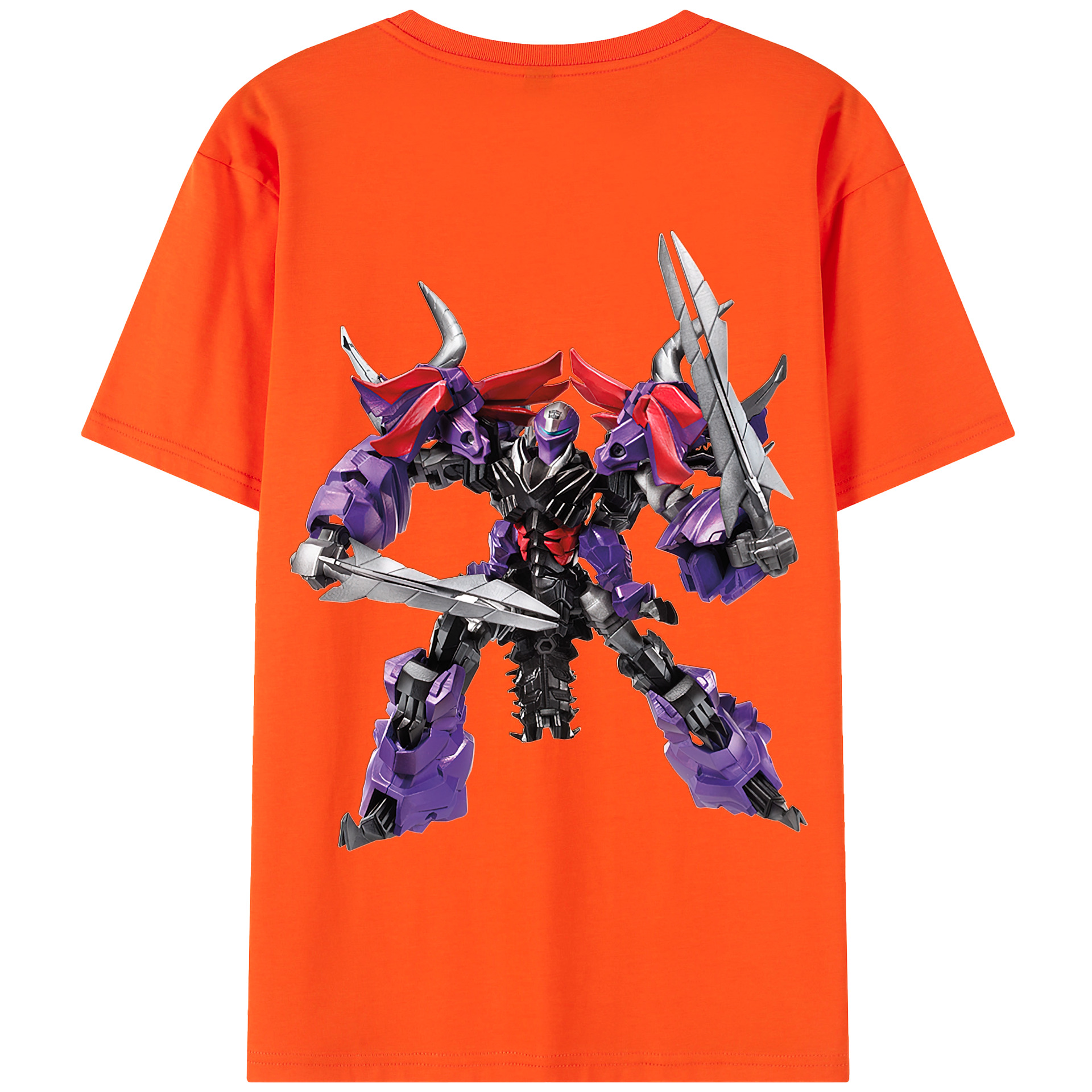 （画像用）  綿100％半袖Tシャツ（背面プリント）