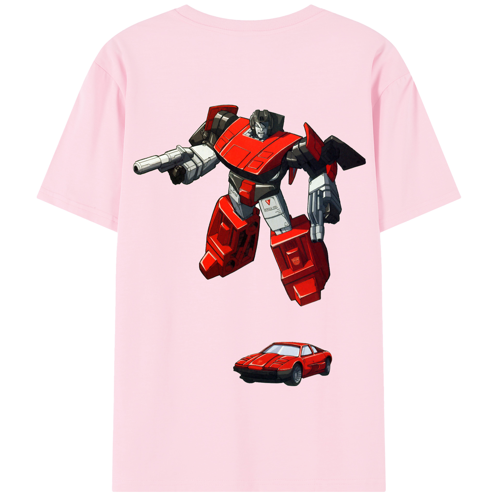 （画像用）  綿100％半袖Tシャツ（背面プリント）