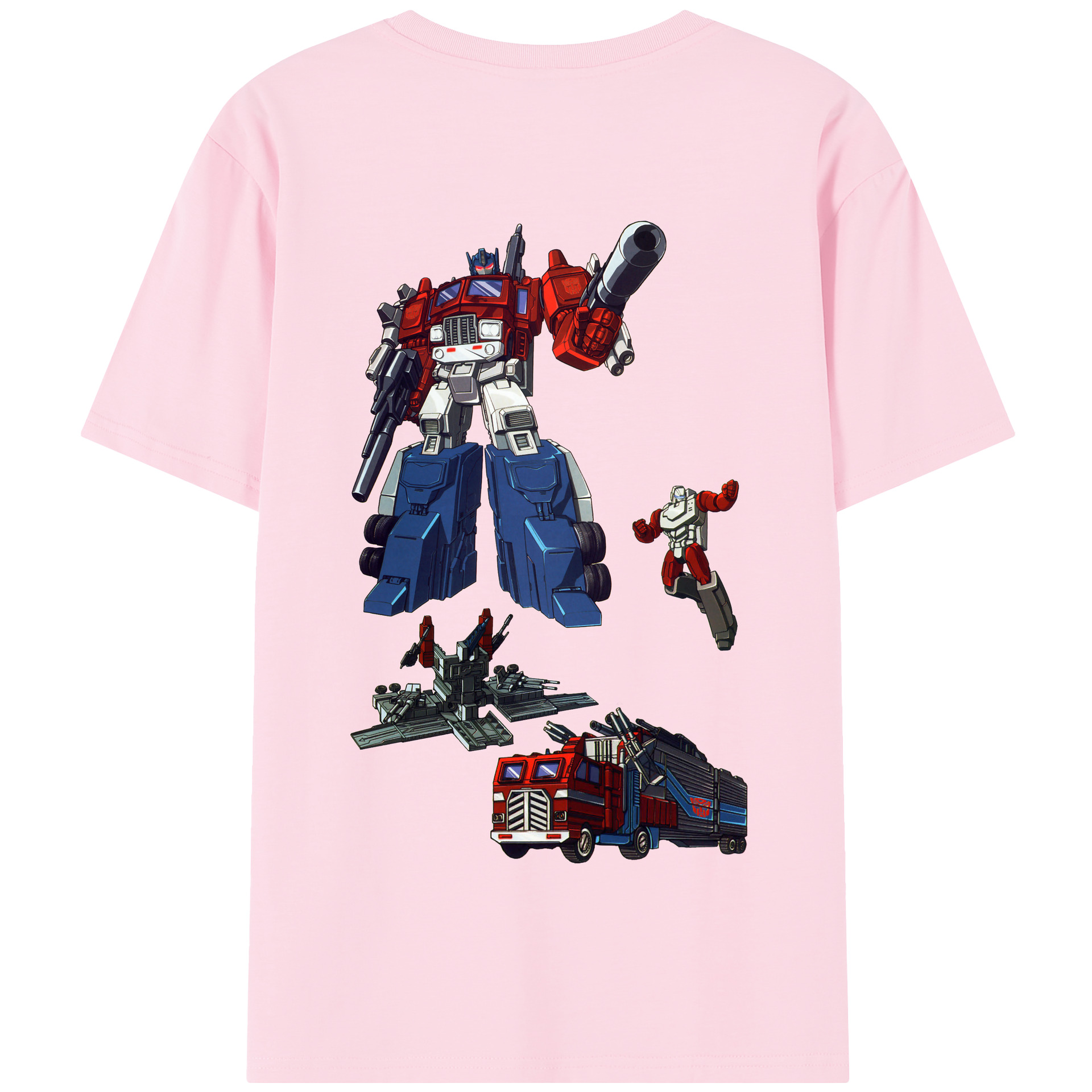 （画像用）  綿100％半袖Tシャツ（背面プリント）