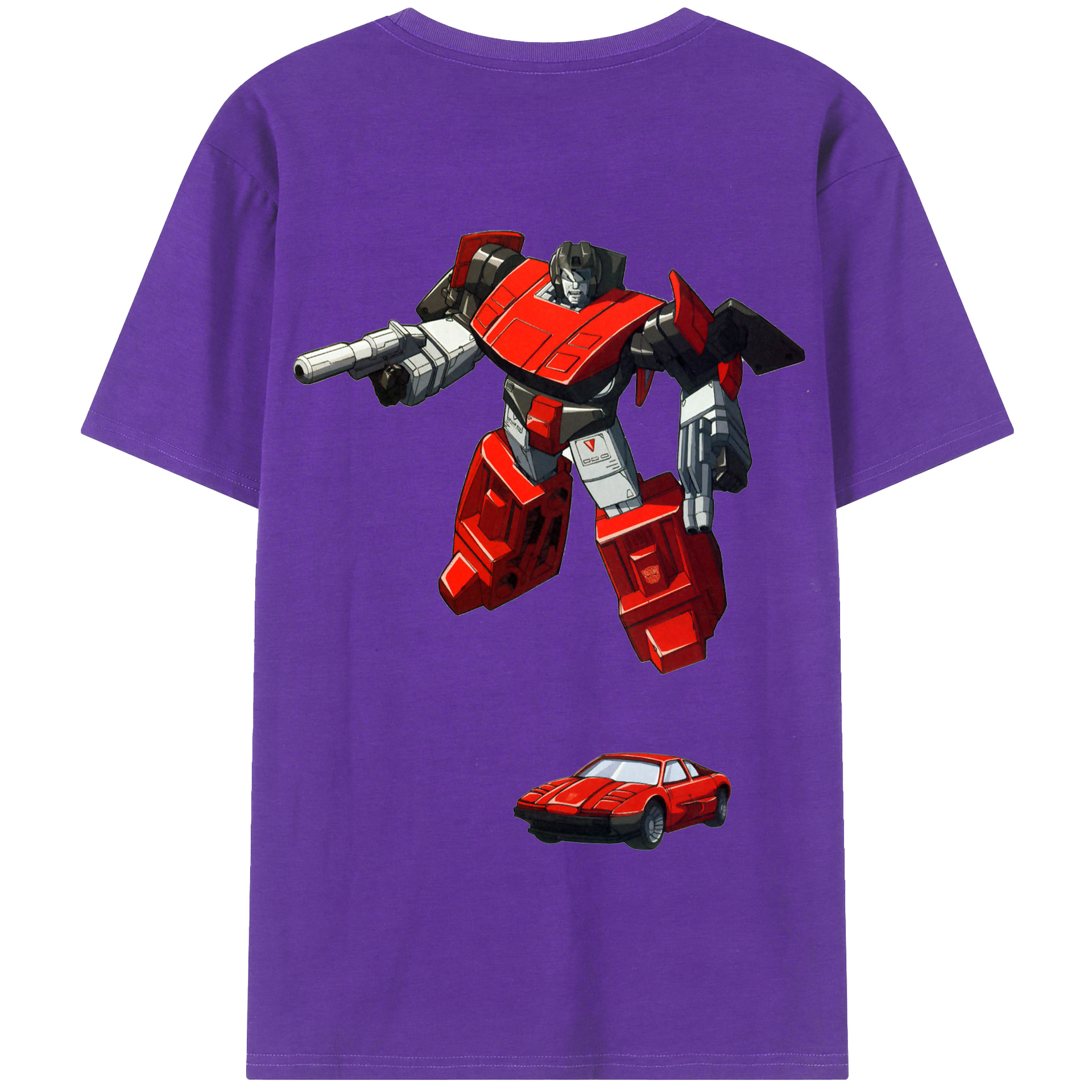 （画像用）  綿100％半袖Tシャツ（背面プリント）