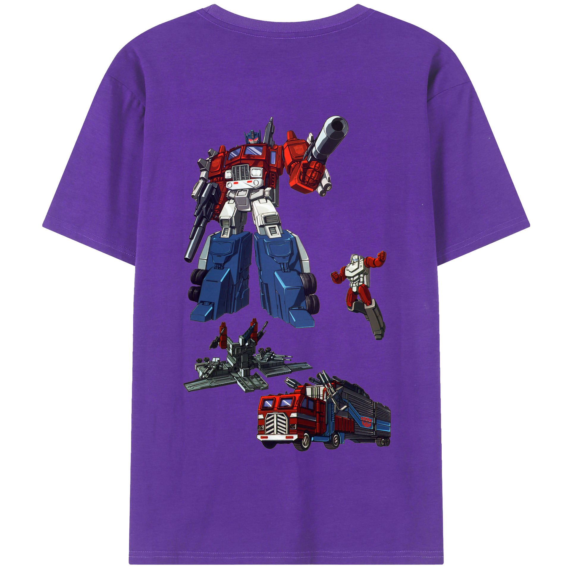 （画像用）  綿100％半袖Tシャツ（背面プリント）