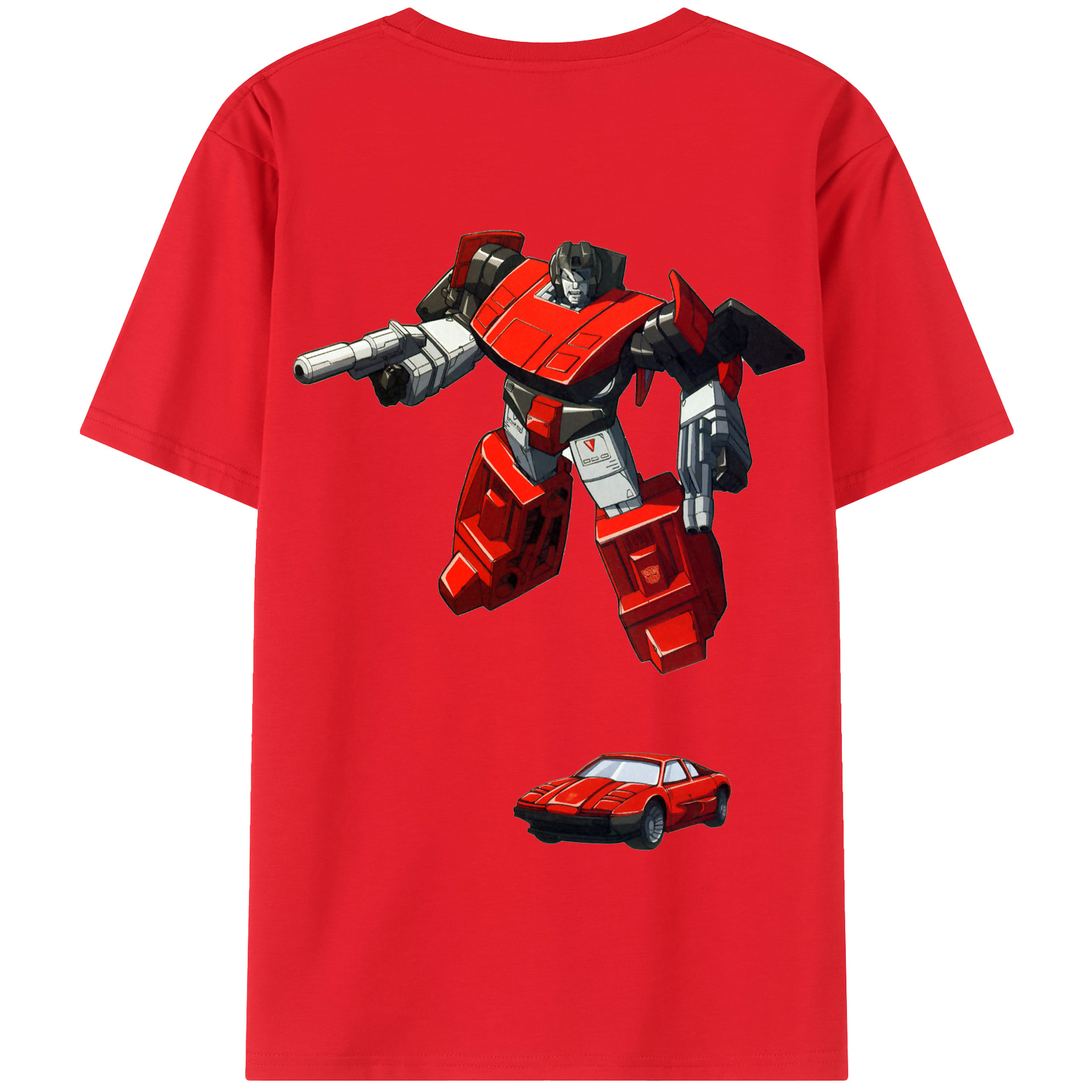 （画像用）  綿100％半袖Tシャツ（背面プリント）