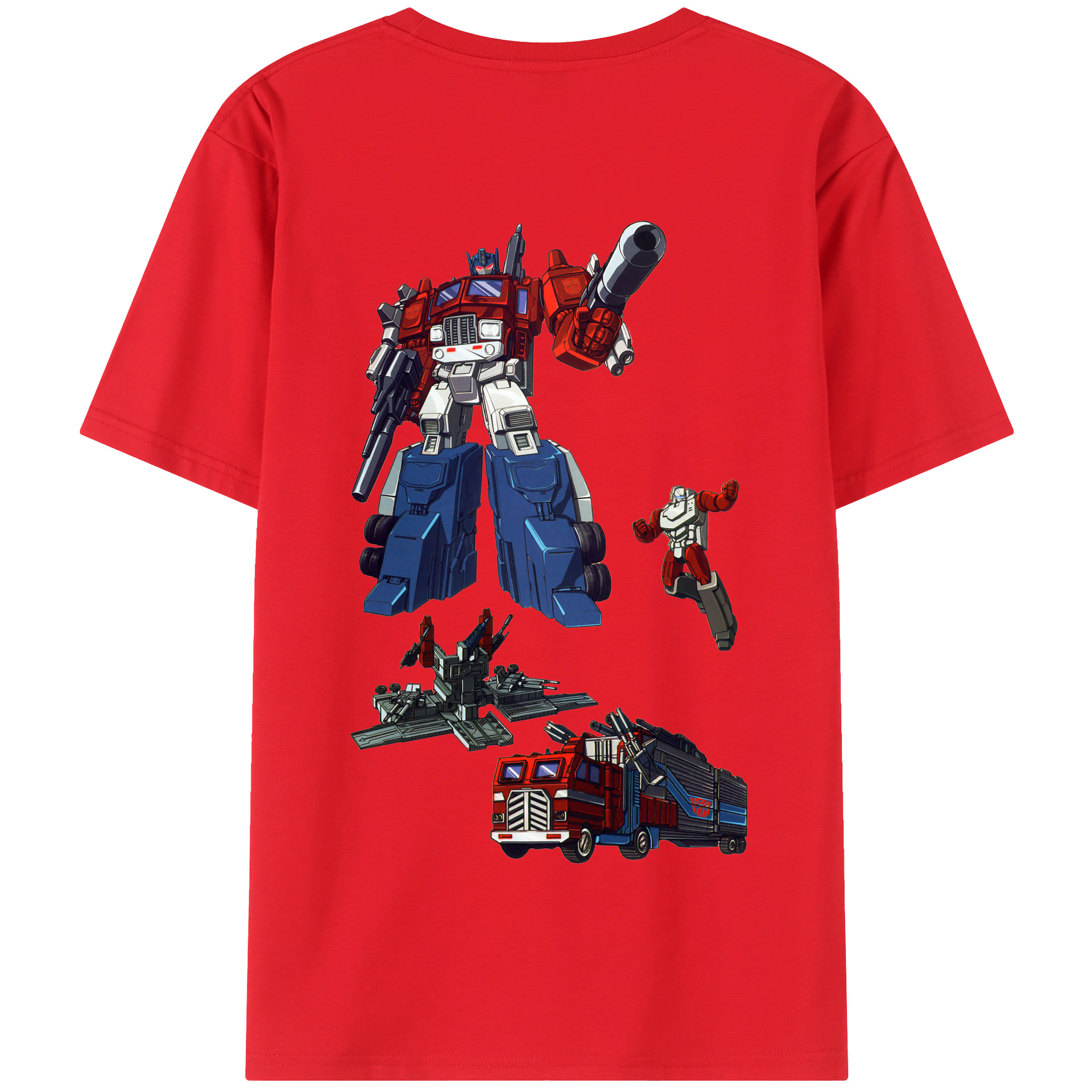（画像用）  綿100％半袖Tシャツ（背面プリント）