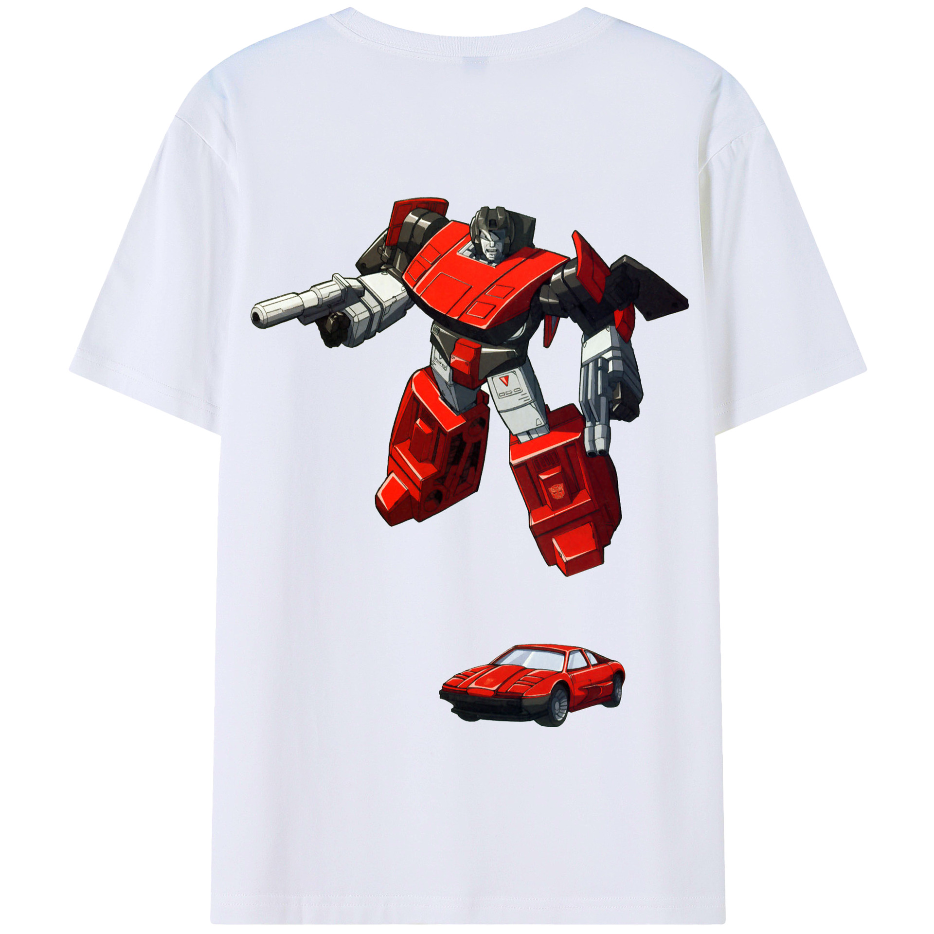 （画像用）  綿100％半袖Tシャツ（背面プリント）