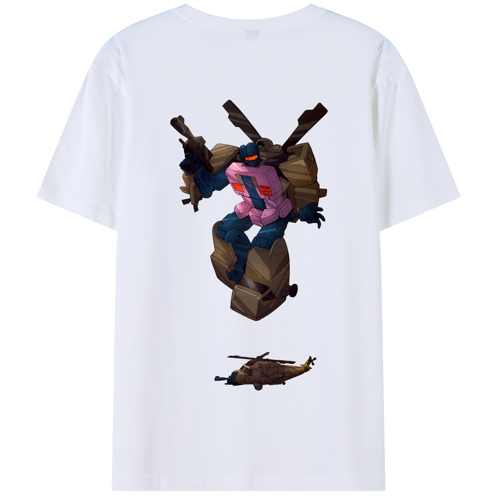 （画像用）  綿100％半袖Tシャツ（背面プリント）