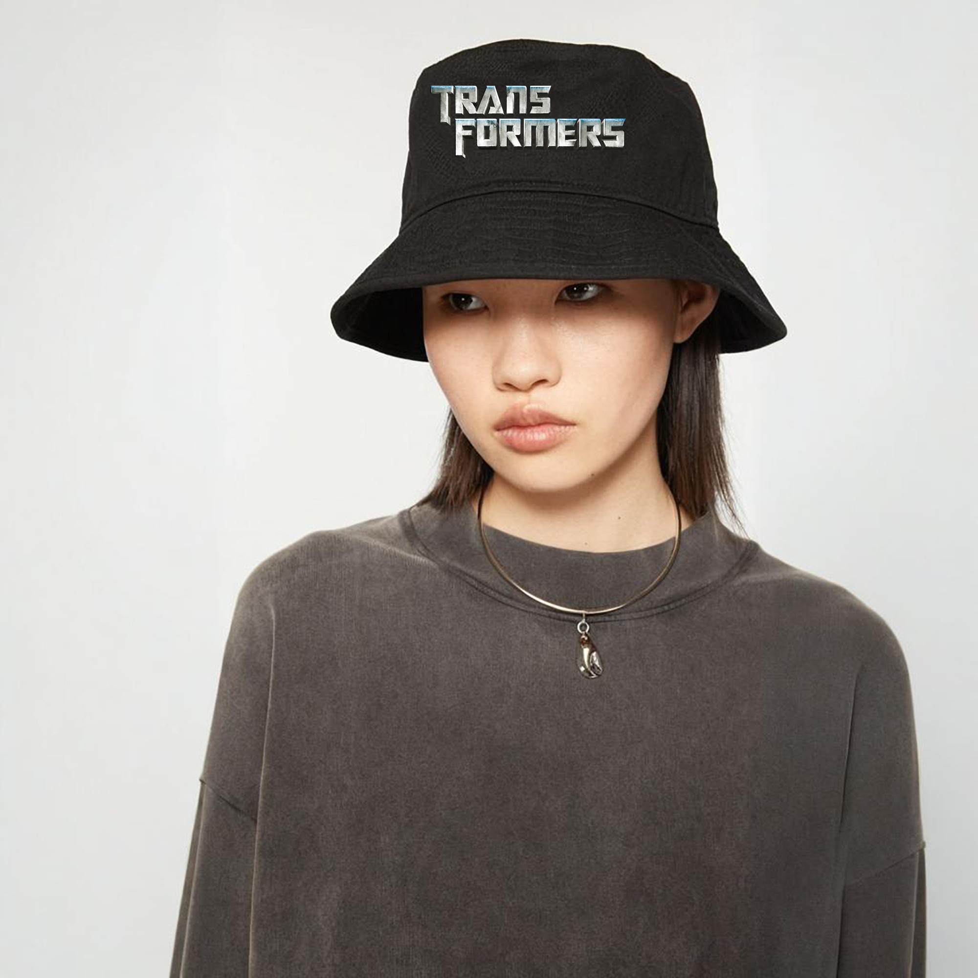 Transformers トランスフォーマー アウトドア日除けバケットハット