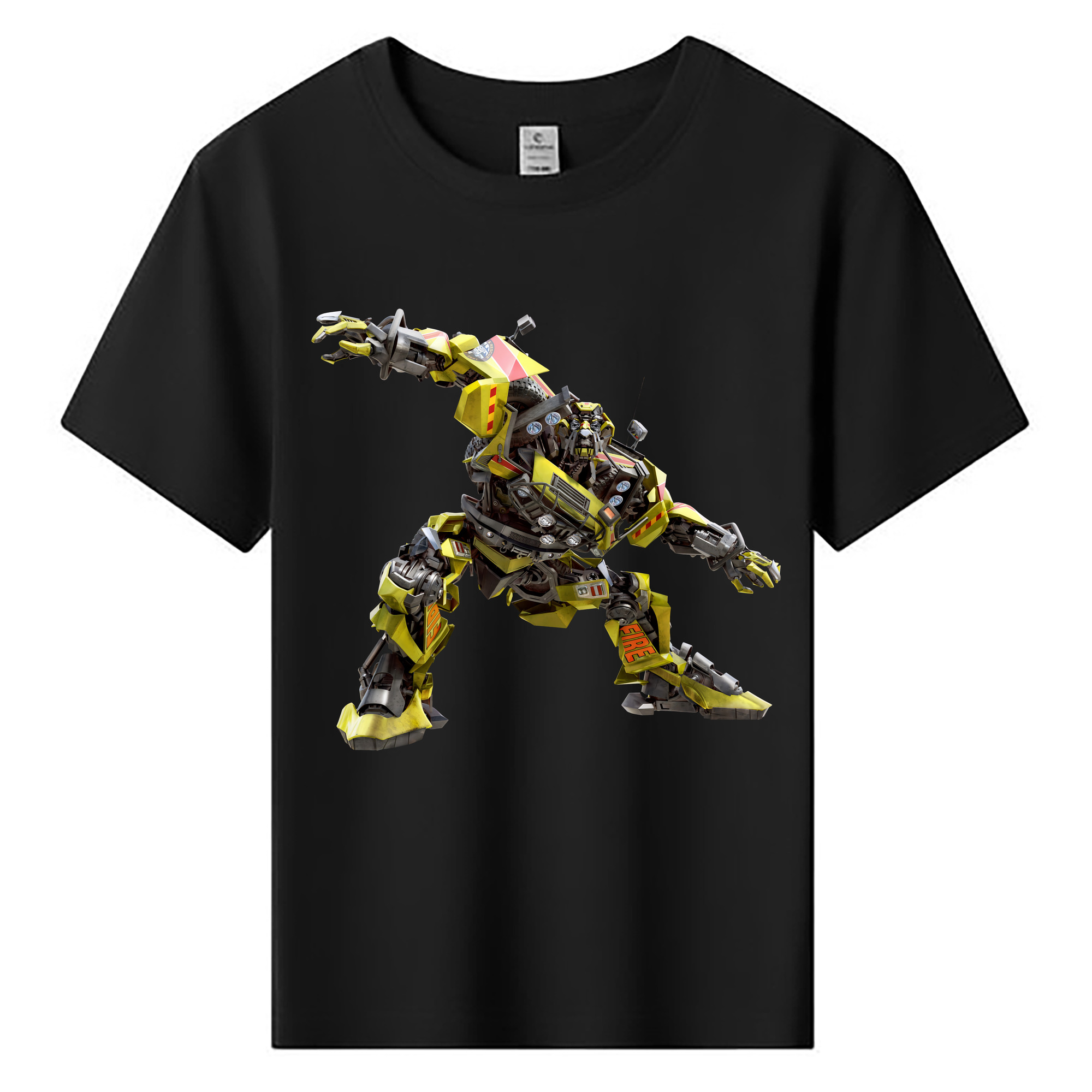 （画像用） Transformers トランスフォーマー 綿100％キッズTシャツ（フロントプリント）