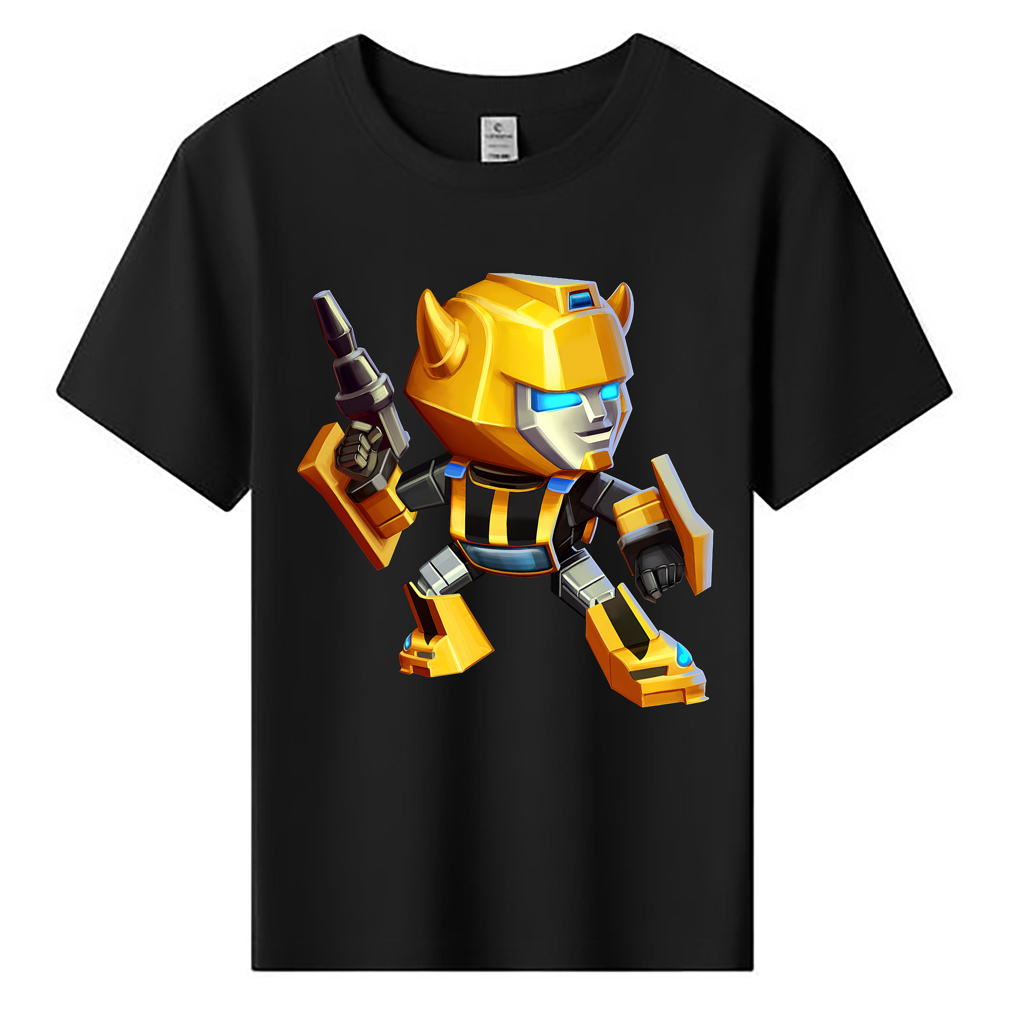 （画像用） Transformers トランスフォーマー 綿100％キッズTシャツ（フロントプリント）