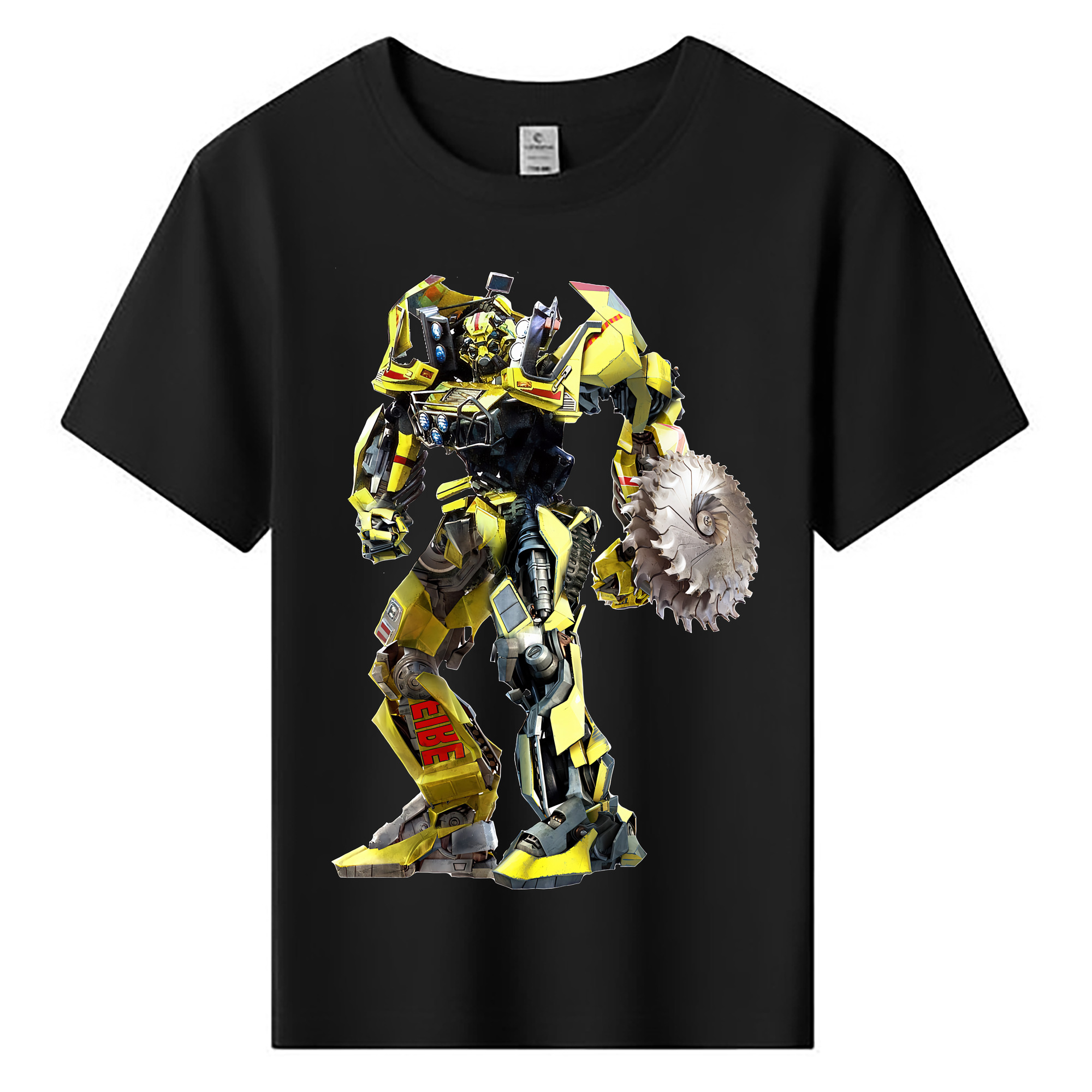 （画像用） Transformers トランスフォーマー 綿100％キッズTシャツ（フロントプリント）