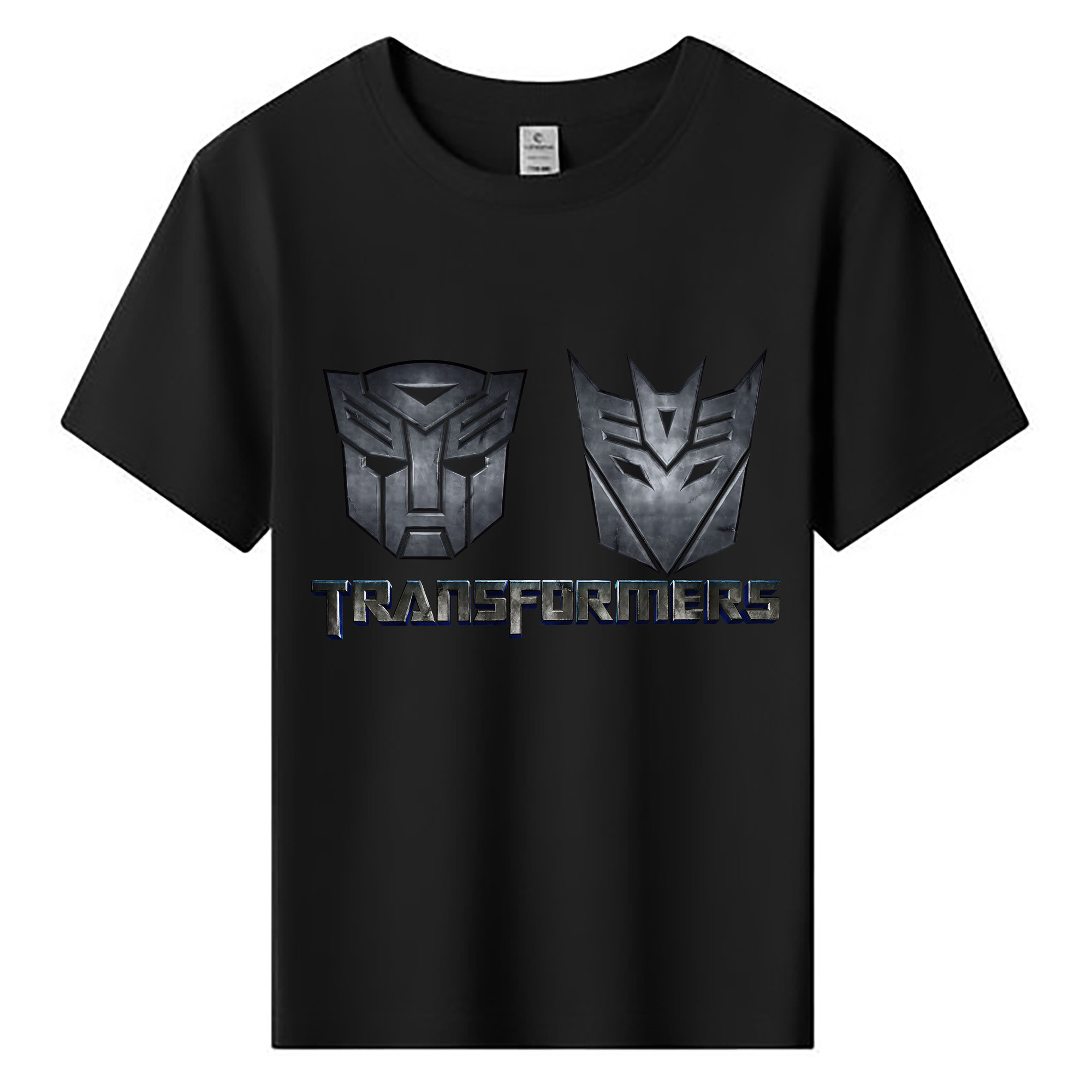 （画像用） Transformers トランスフォーマー 綿100％キッズTシャツ（フロントプリント）
