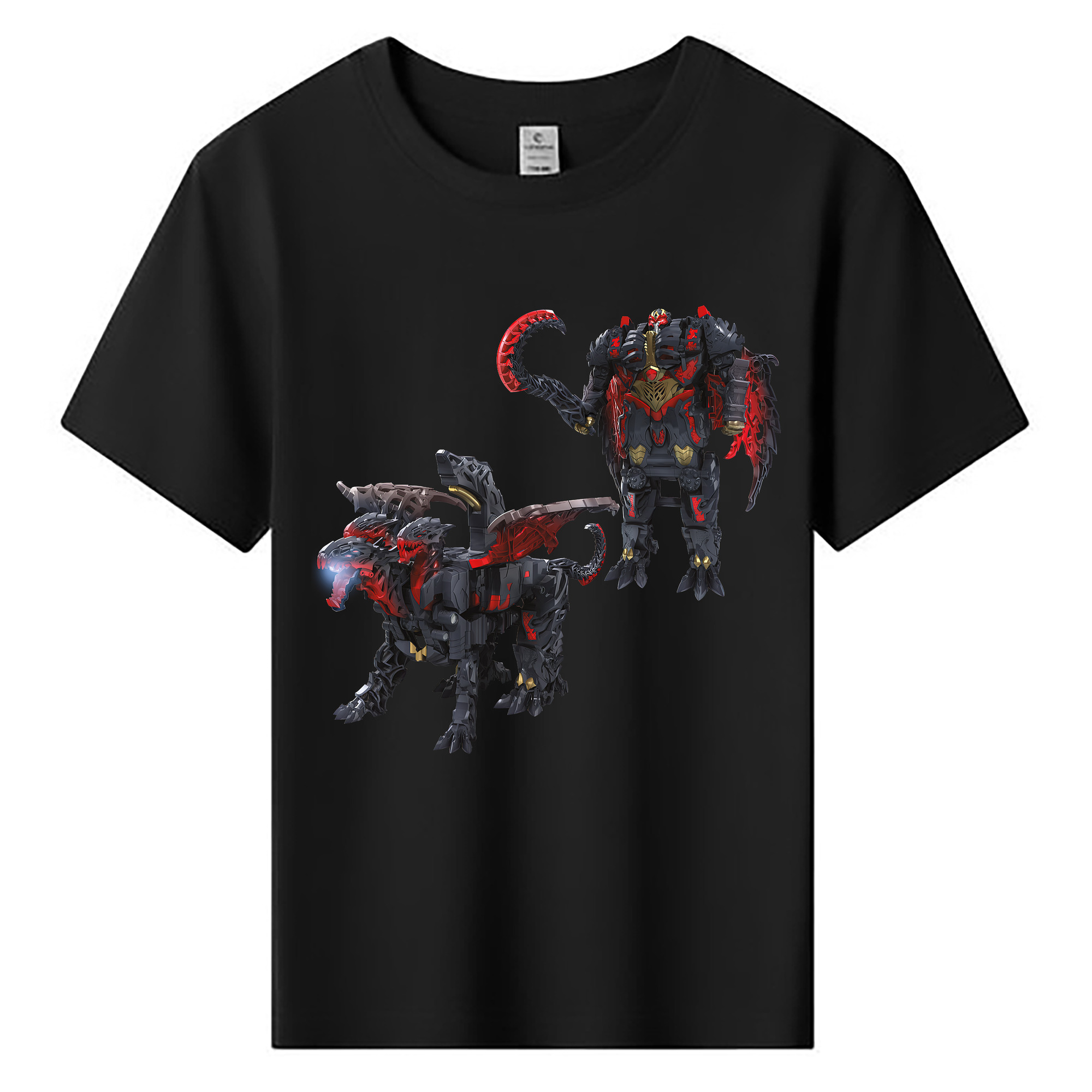 （画像用） Transformers トランスフォーマー 綿100％キッズTシャツ（フロントプリント）