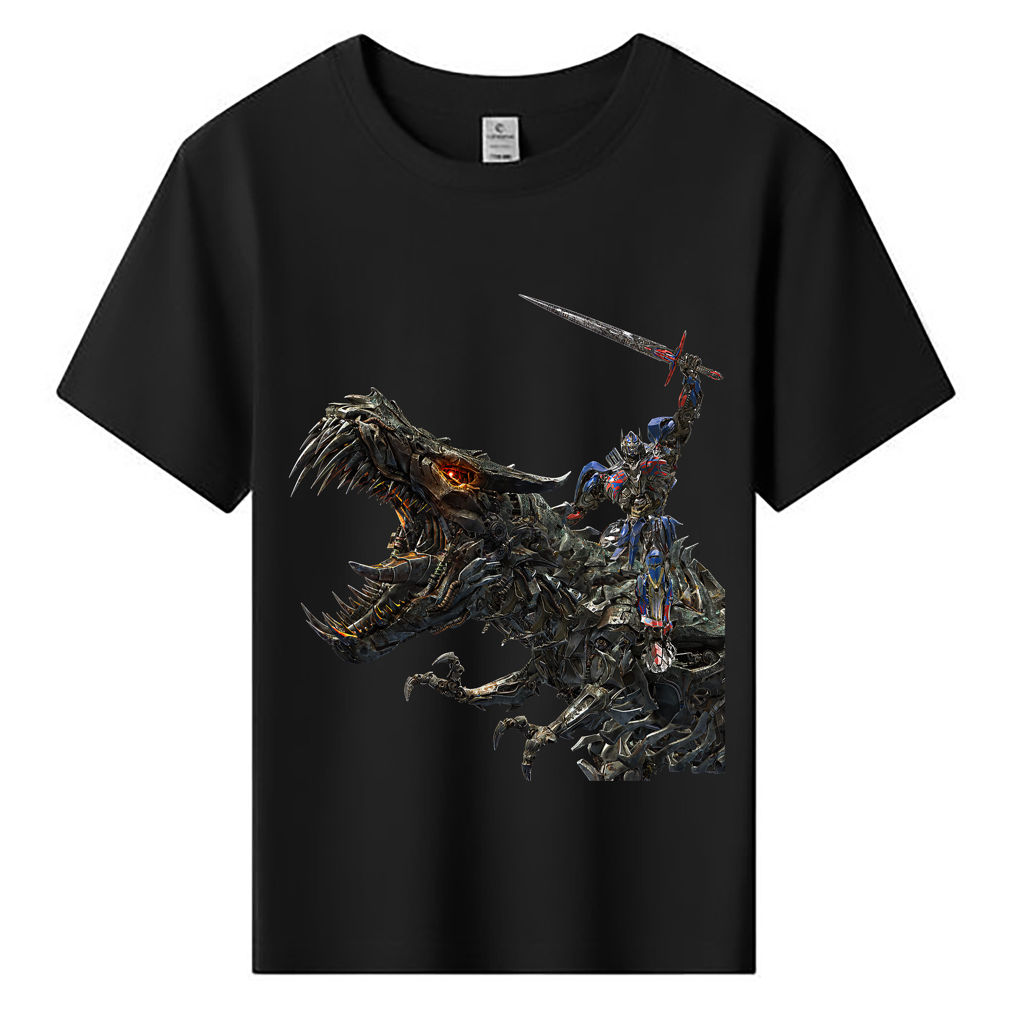 （画像用） Transformers トランスフォーマー 綿100％キッズTシャツ（フロントプリント）
