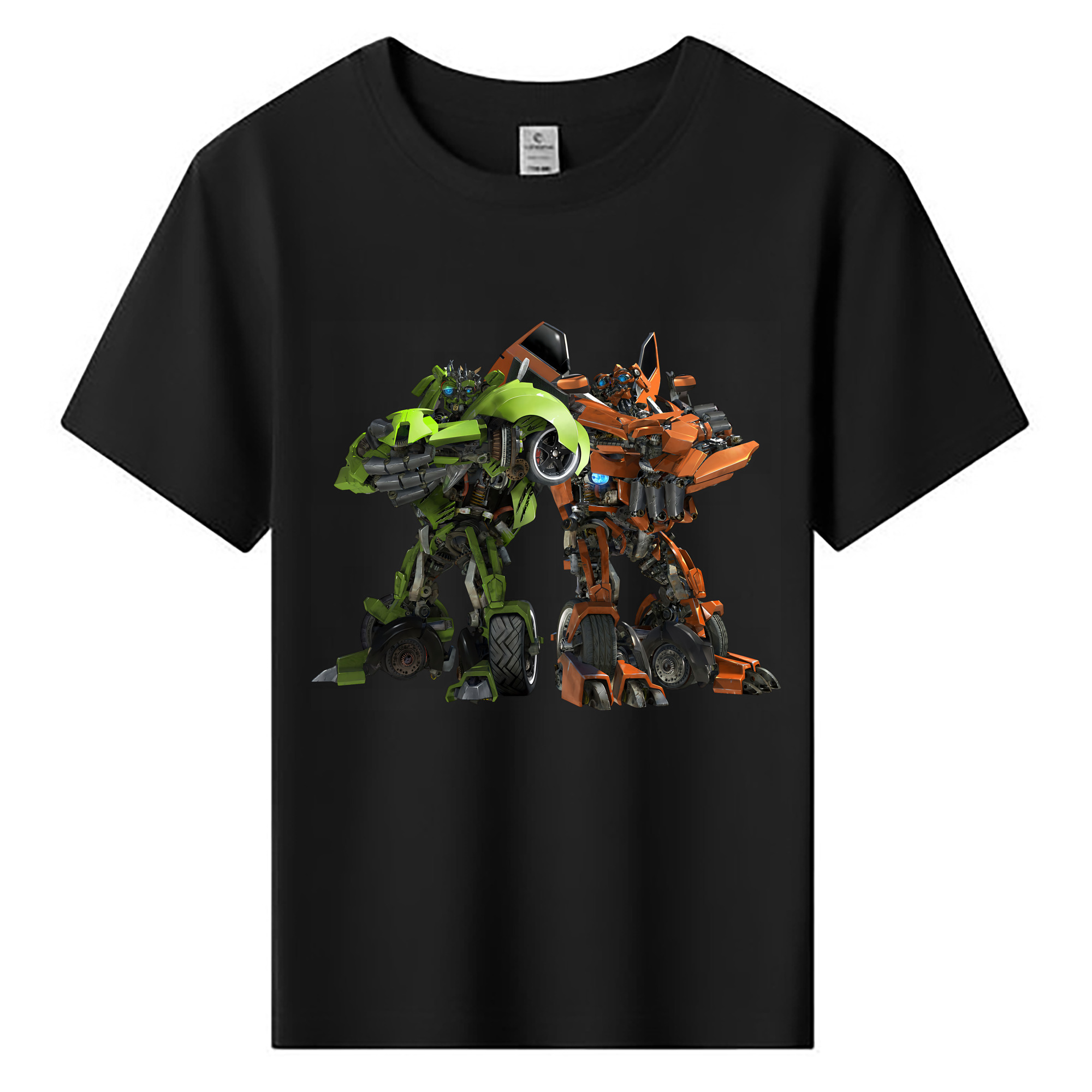 （画像用） Transformers トランスフォーマー 綿100％キッズTシャツ（フロントプリント）